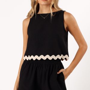 Katy Short Set - Black
