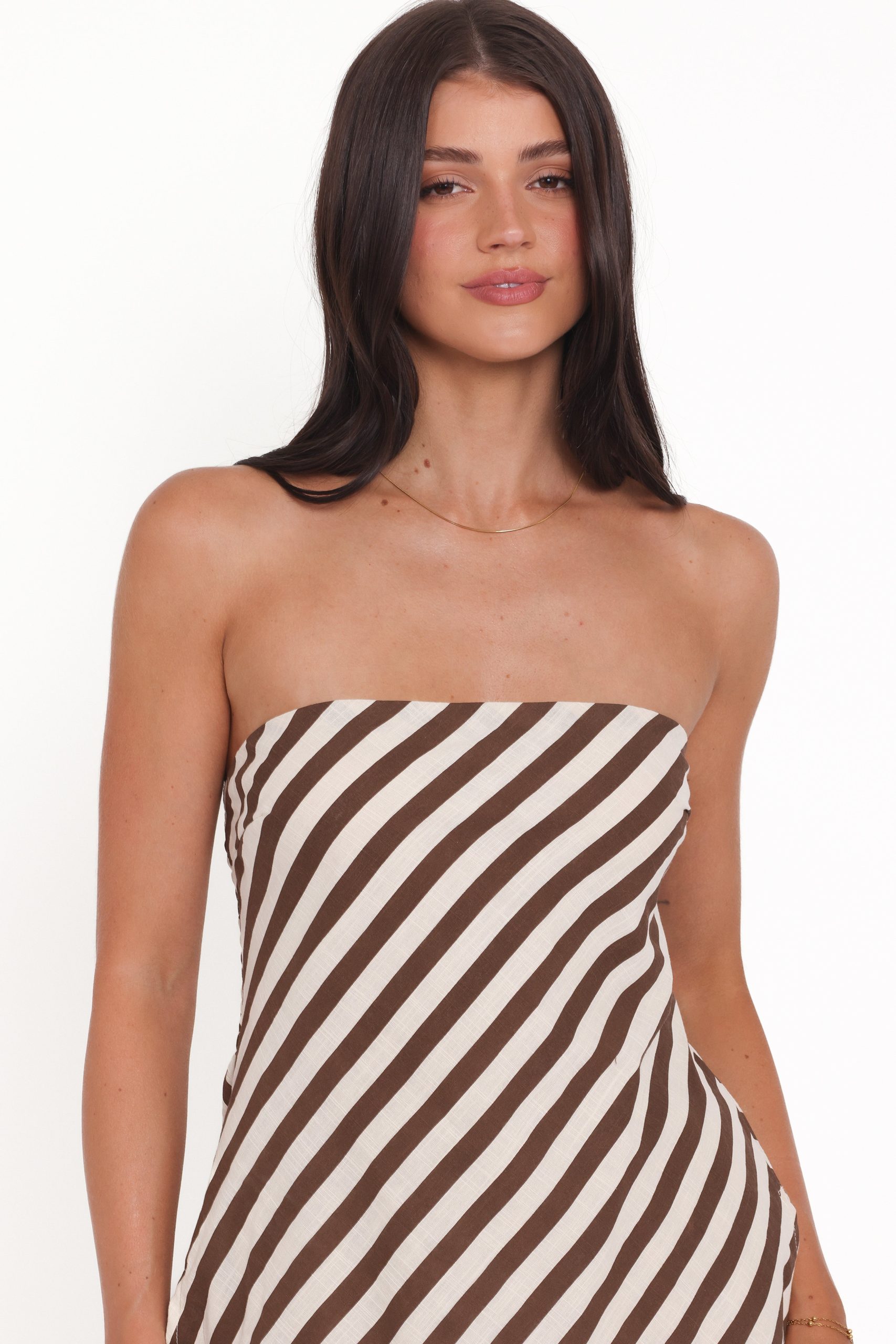 Kim Pant Set - Brown Stripe - Image 6