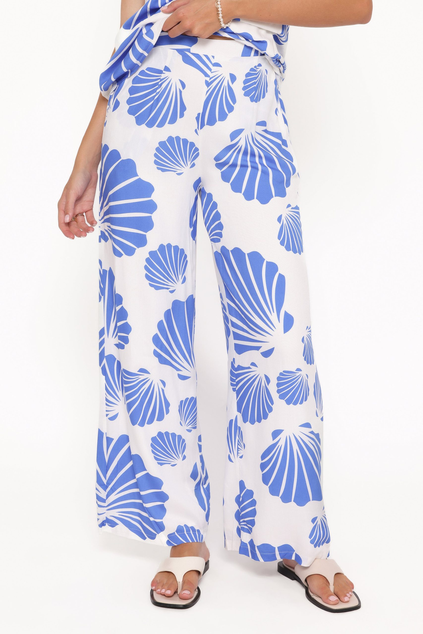 Kristy Pant Set - Blue Shell - Image 6