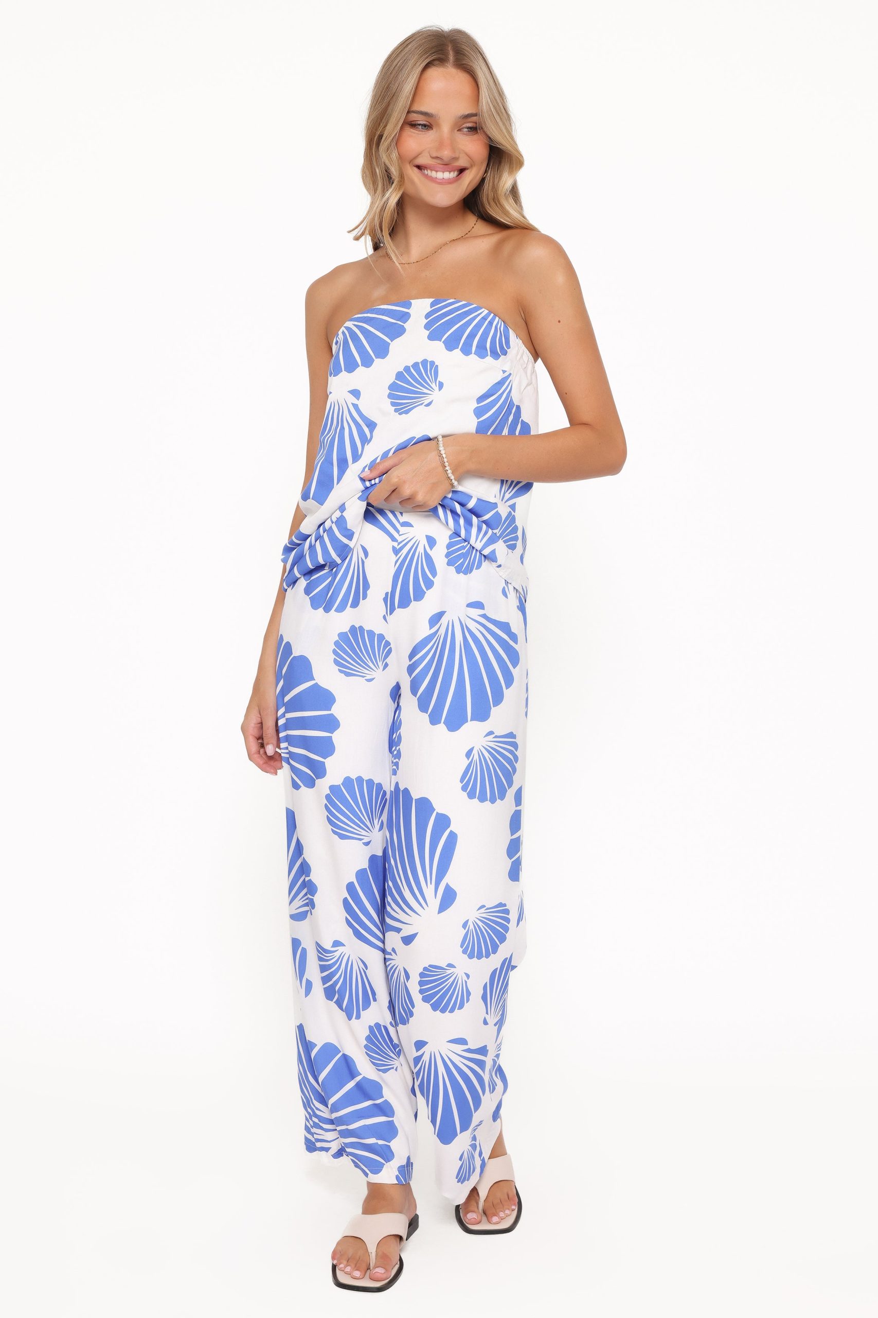 Kristy Pant Set - Blue Shell - Image 7