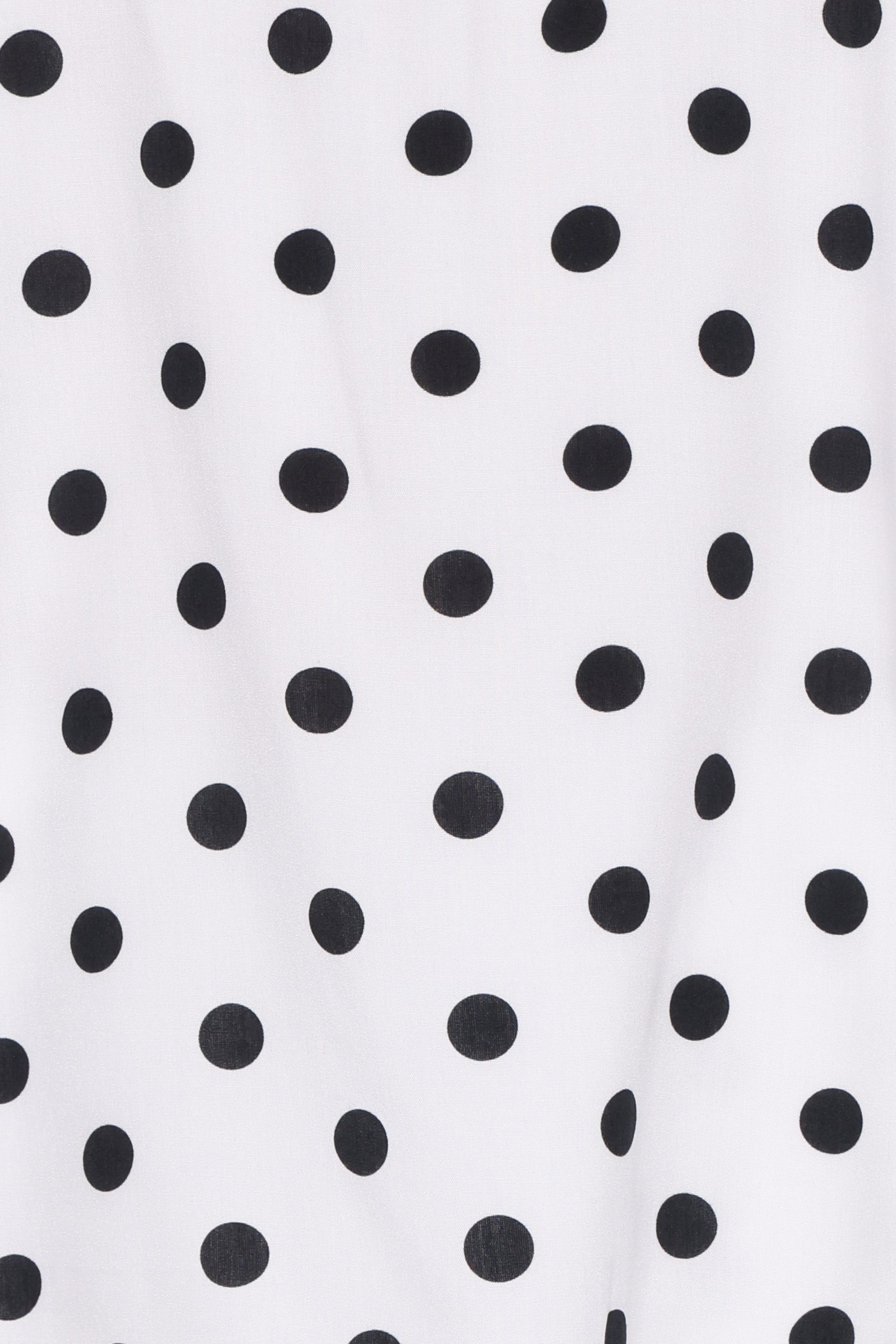Kristy Pant Set - White/Black Polka Dot - Image 8