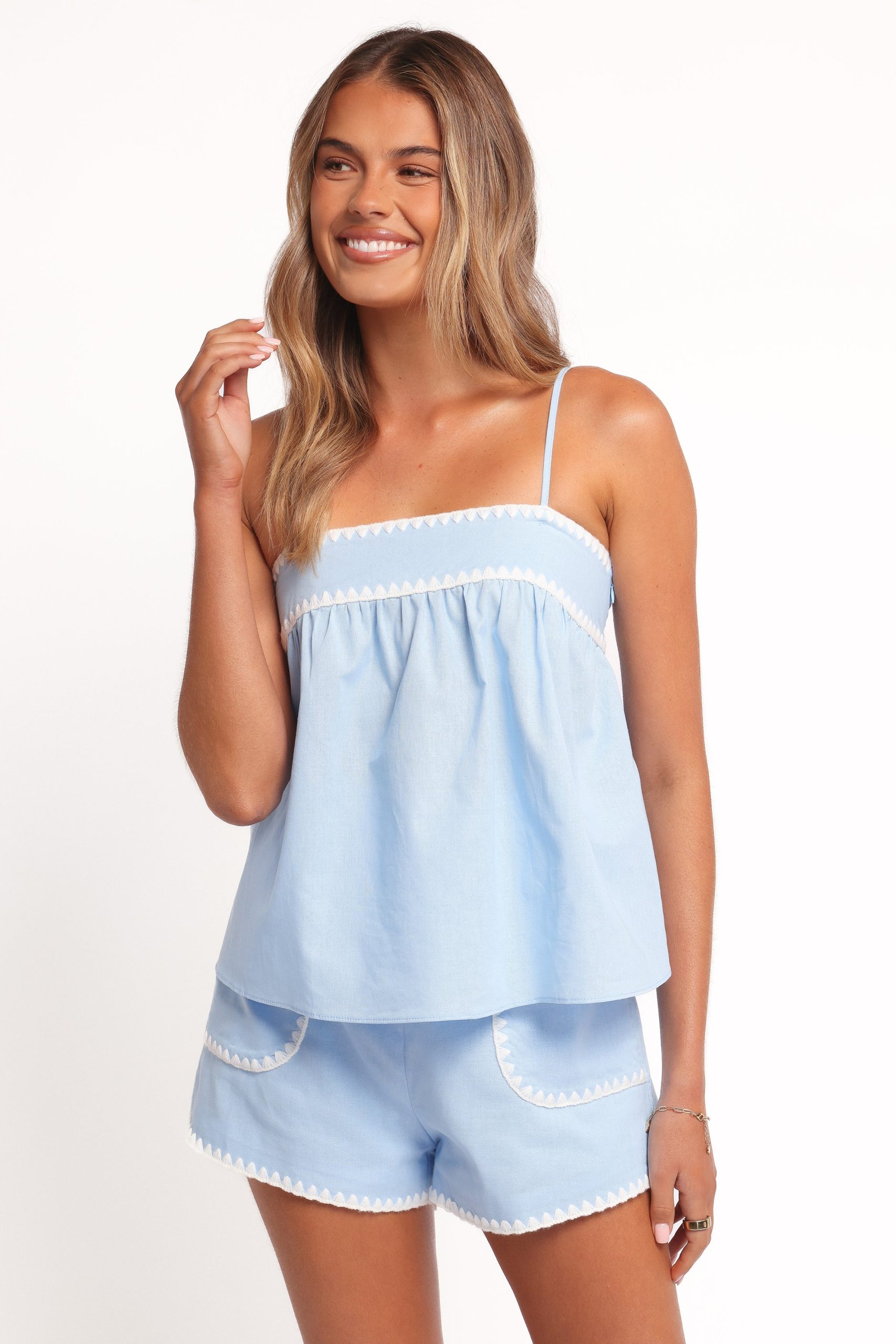 Lila Short Set - Blue - Image 3