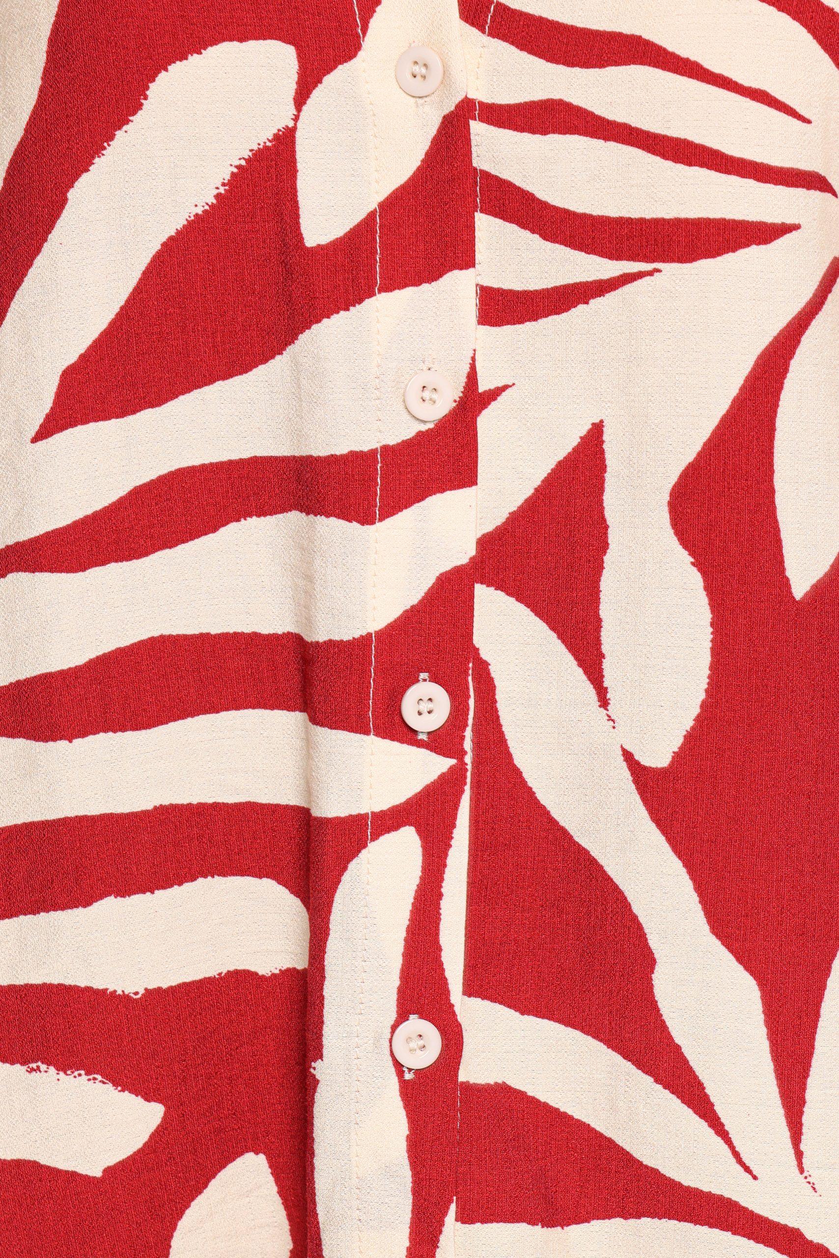 Lilo Short Set - Red Palm Print - Image 6