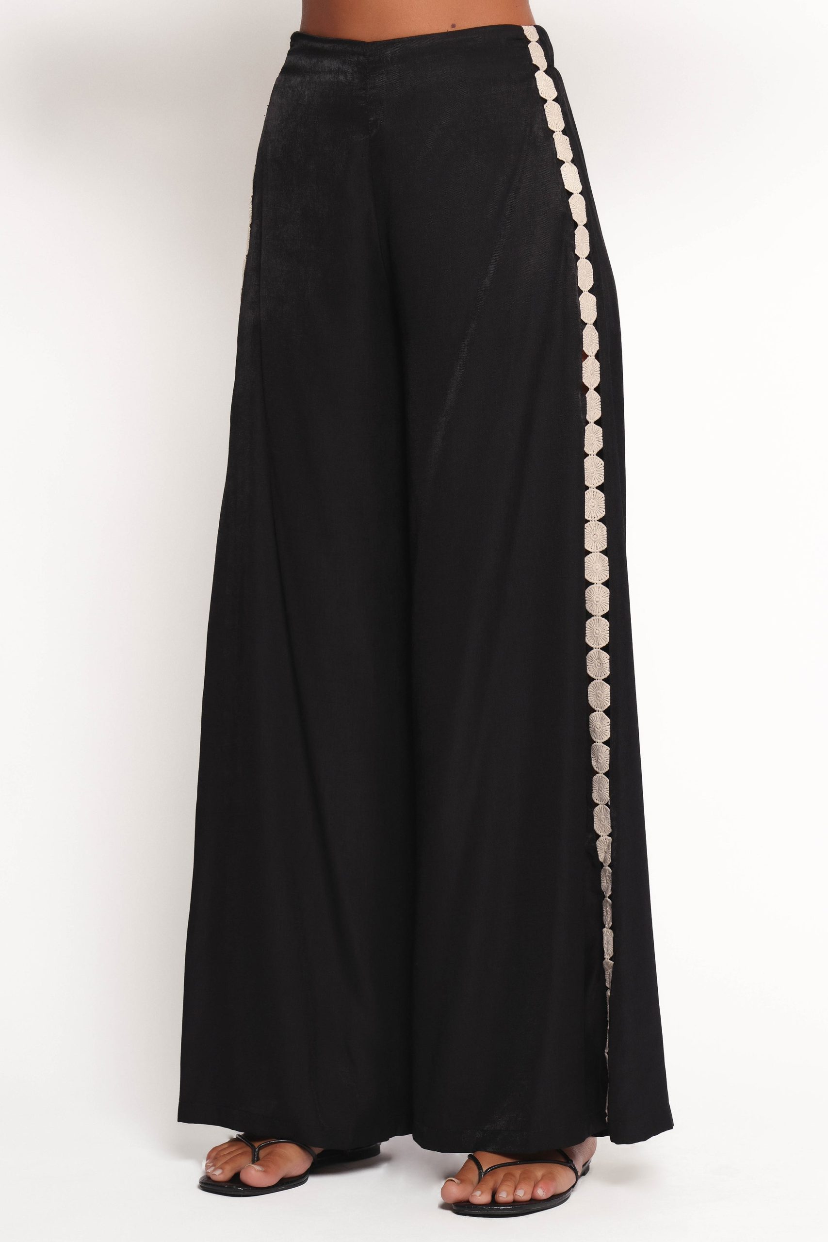Margarete Pant Set - Black Cream - Image 4