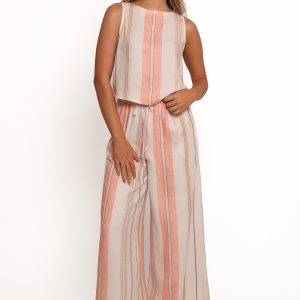 McKenzie Pant Set - Multi Stripe