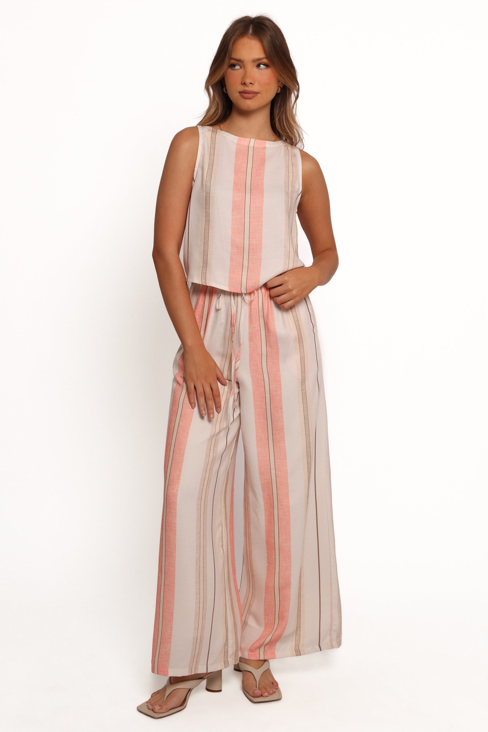 McKenzie Pant Set - Multi Stripe