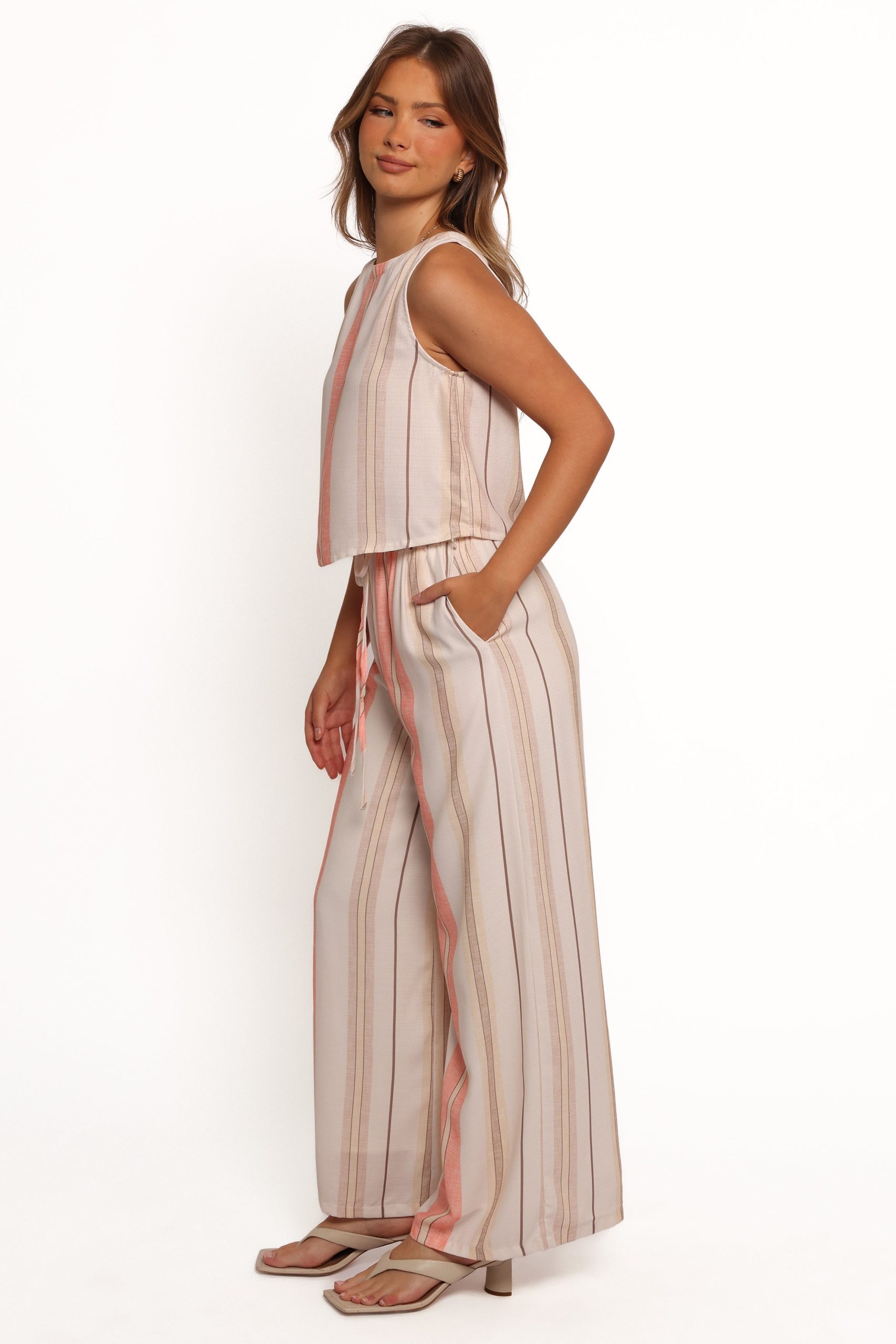 McKenzie Pant Set - Multi Stripe - Image 2