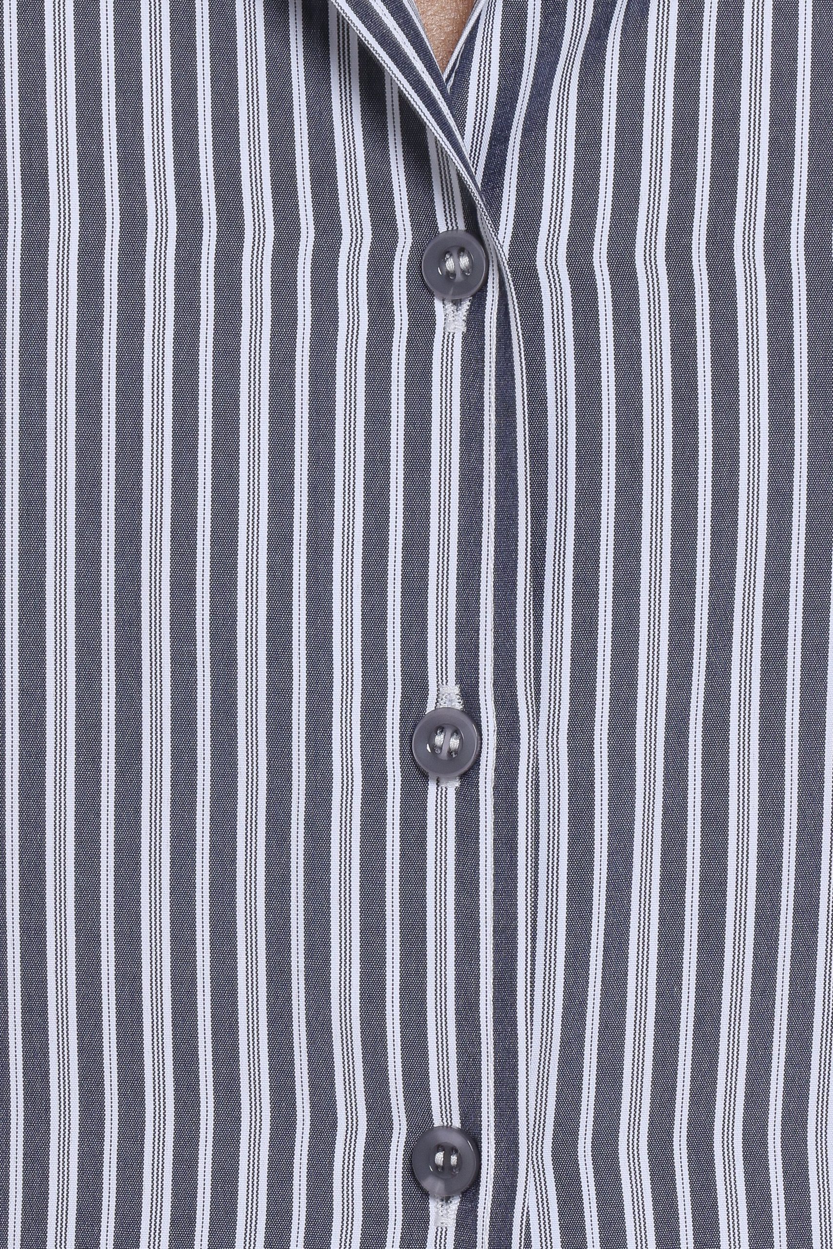 Melanie Pant Set - Charcoal Stripe - Image 6