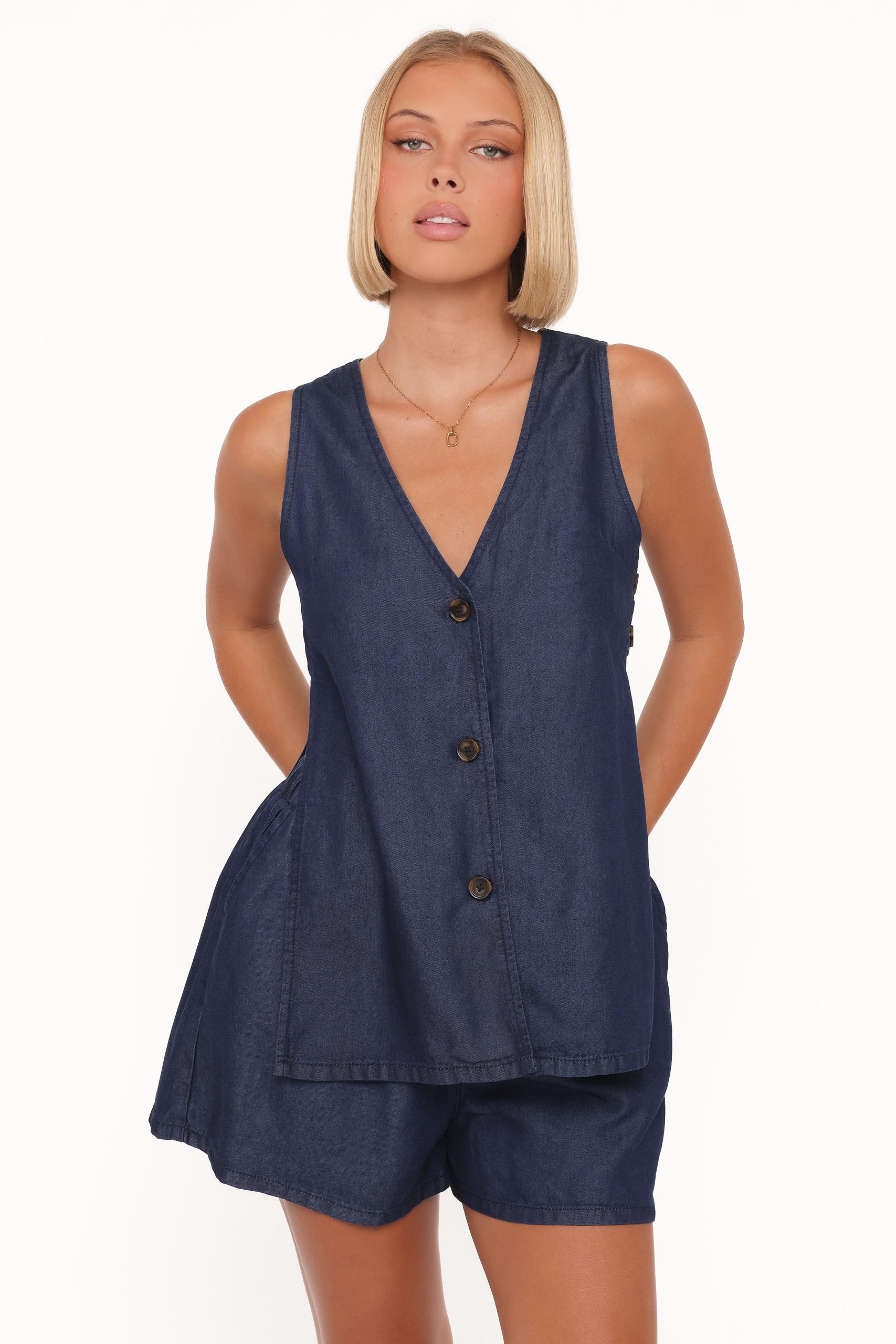 Miller Short Set - Chambray - Image 2