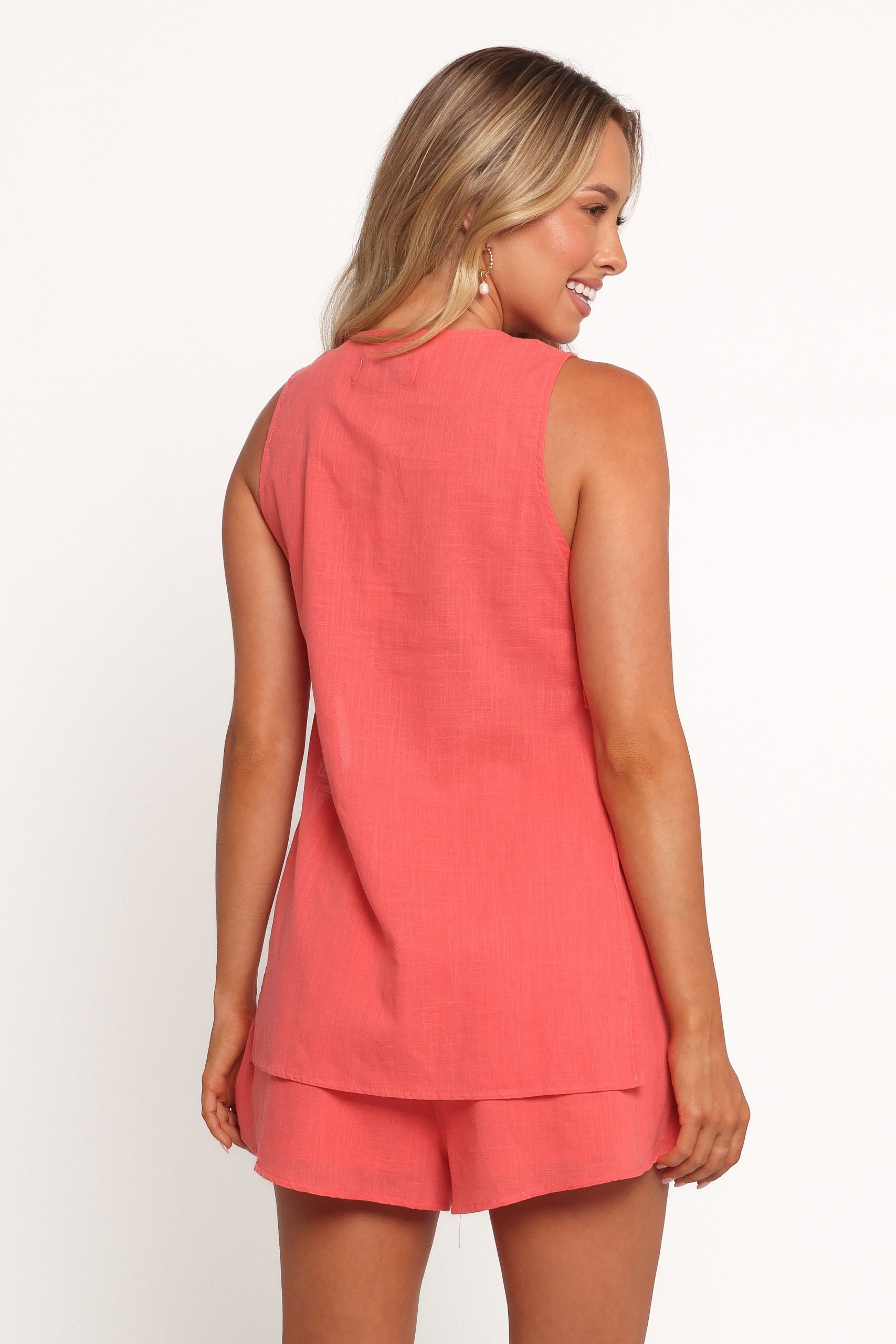 Miller Short Set - Coral - Image 5