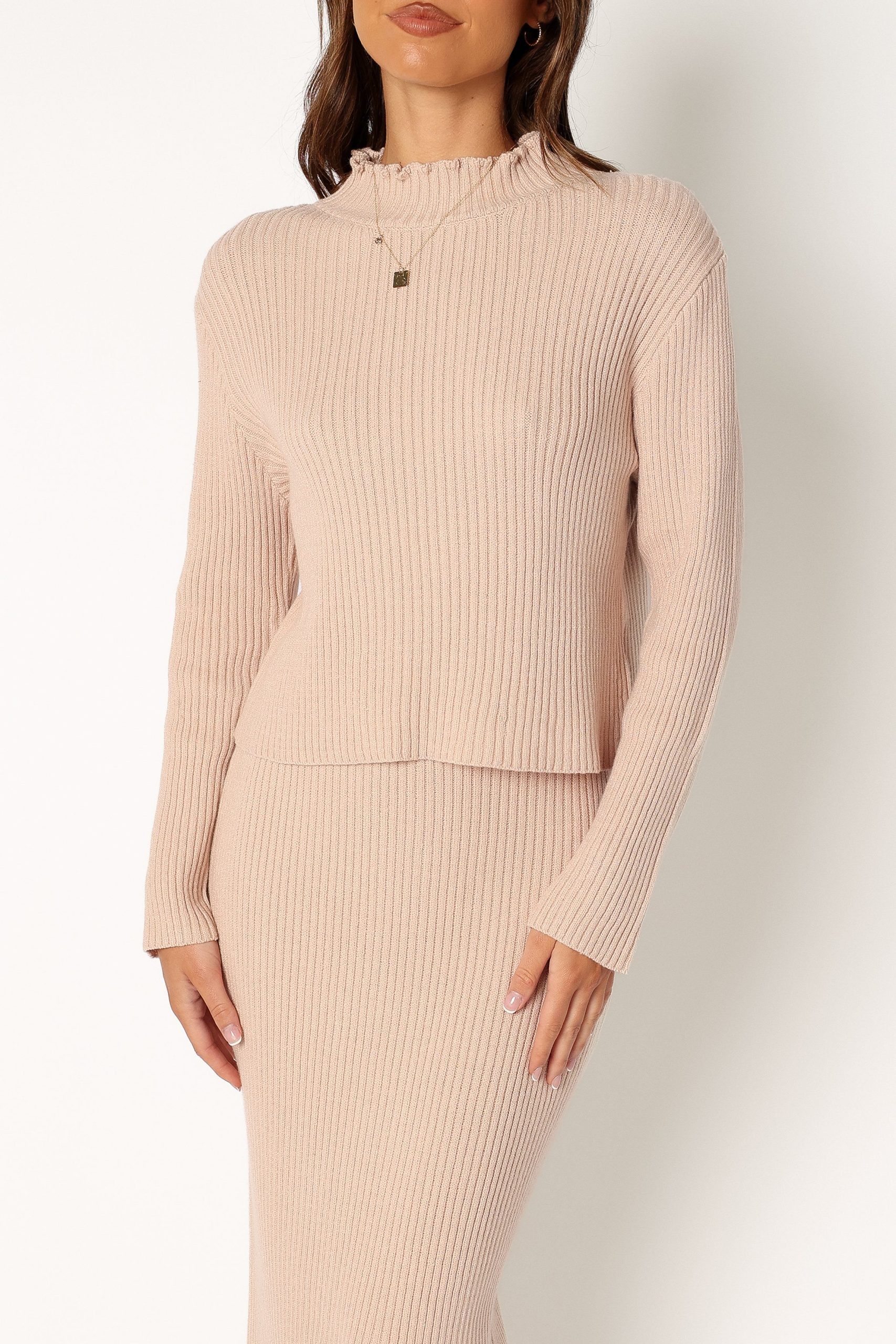 Payton Knitted Set - Mocha - Image 7