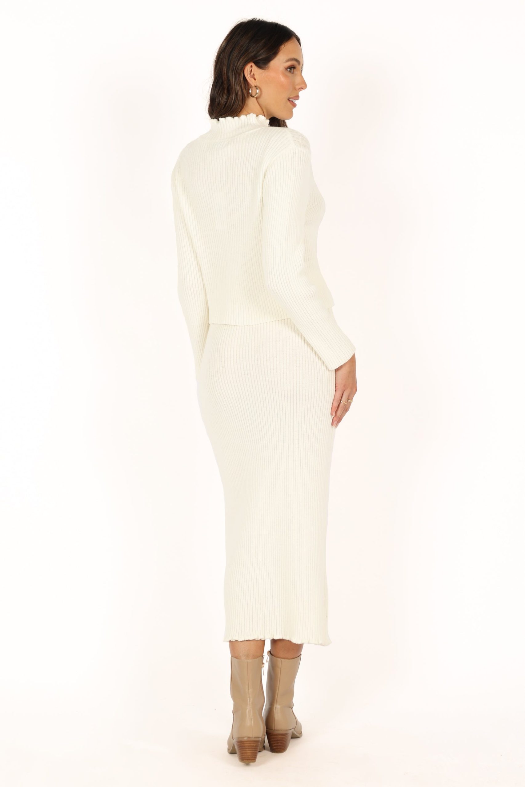 Payton Knitted Set - White - Image 11