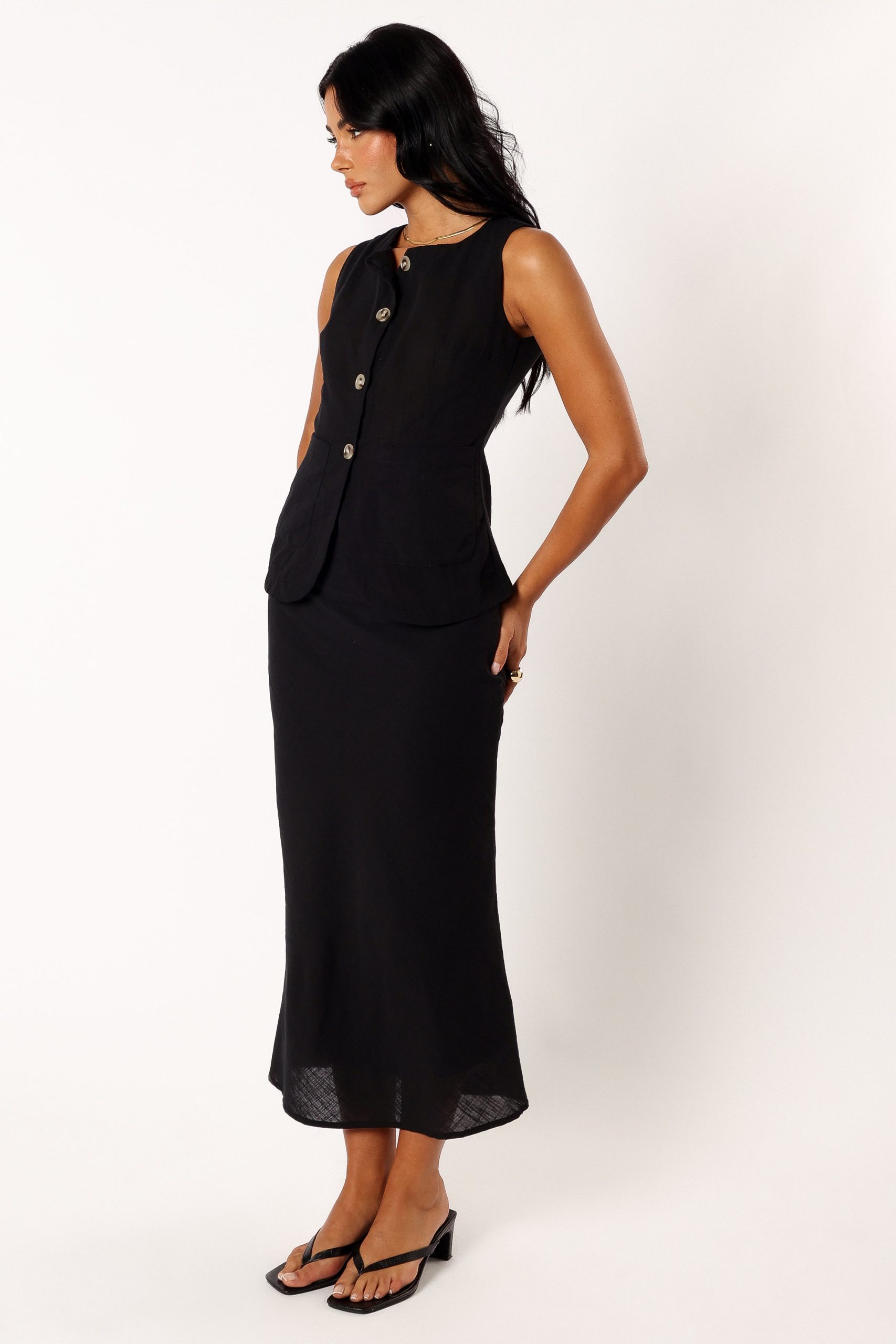 Peter Two Piece Set - Black - Image 6