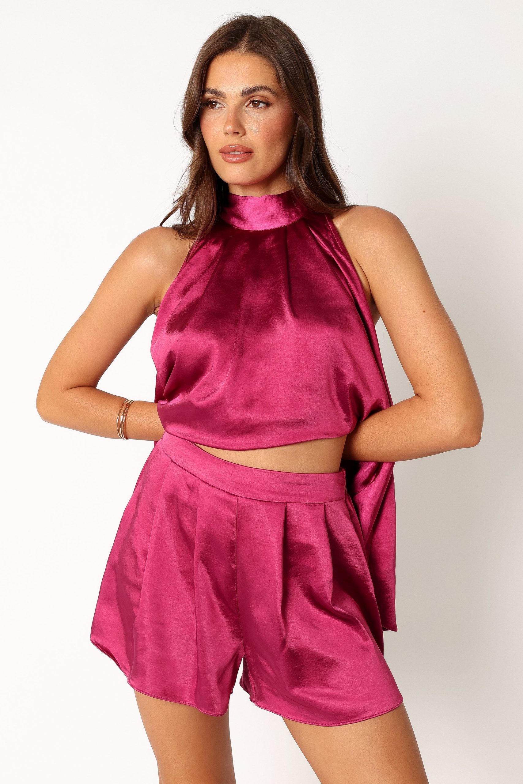 Phoebe Short Set - Magenta - Image 6