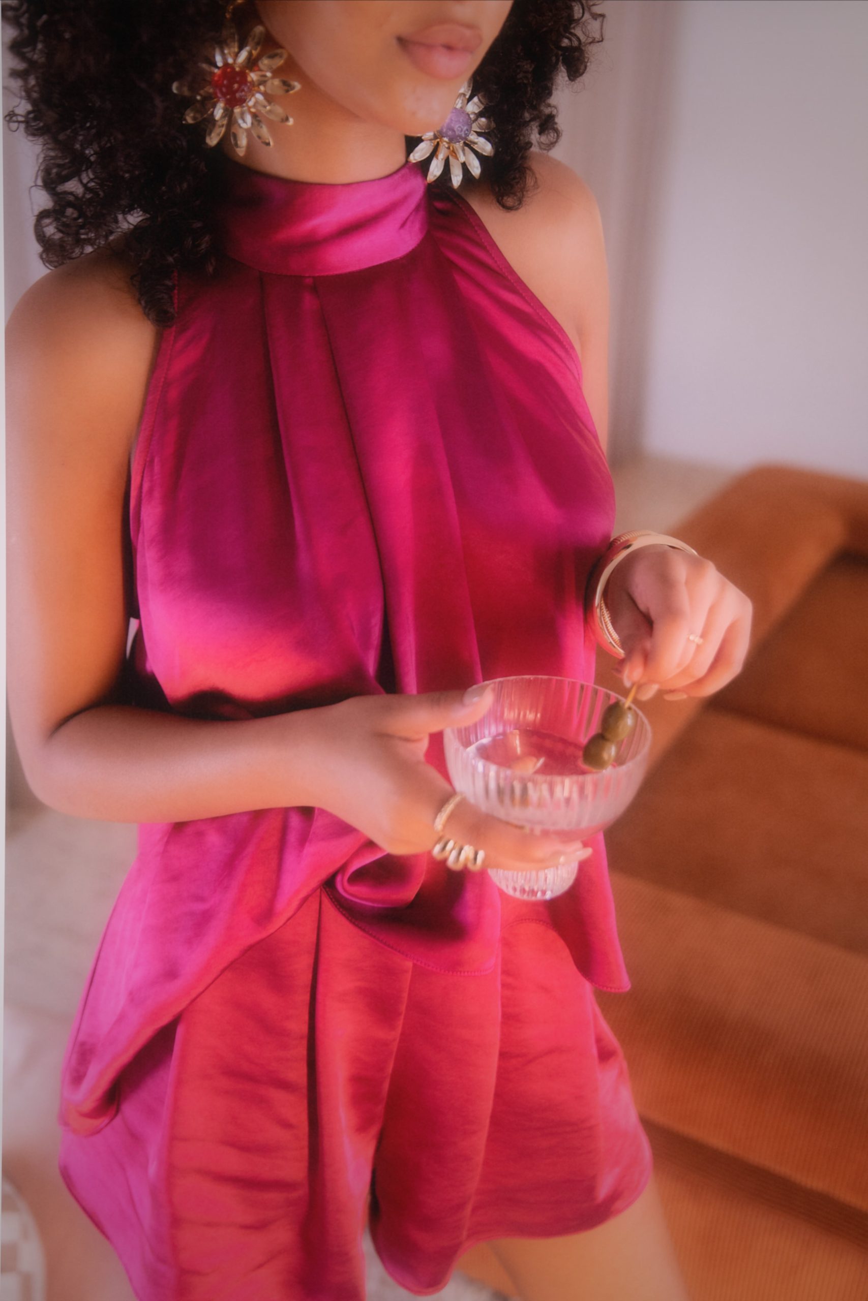 Phoebe Short Set - Magenta - Image 11