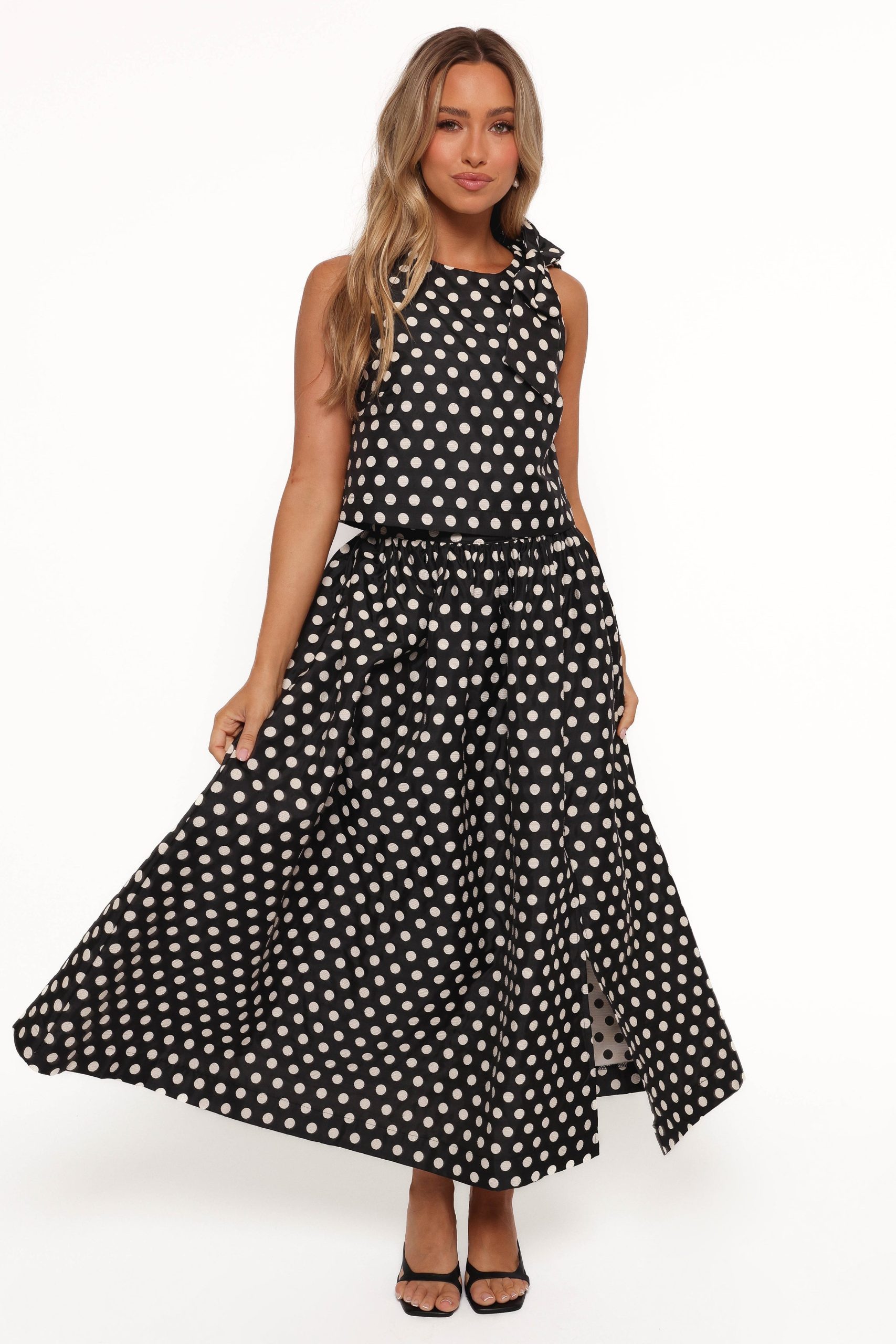 Rhea Two Piece Set - Black - Image 3