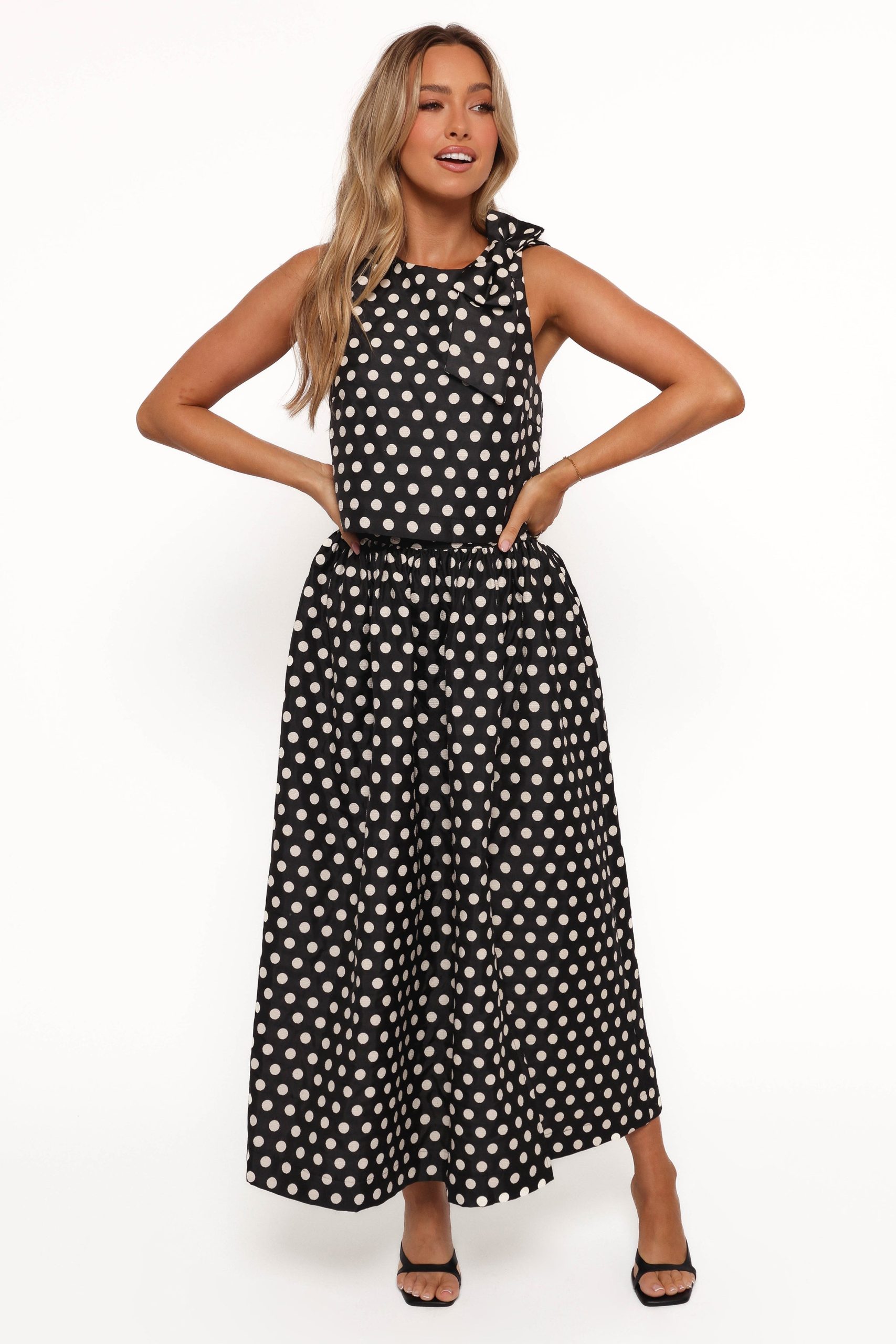 Rhea Two Piece Set - Black - Image 4