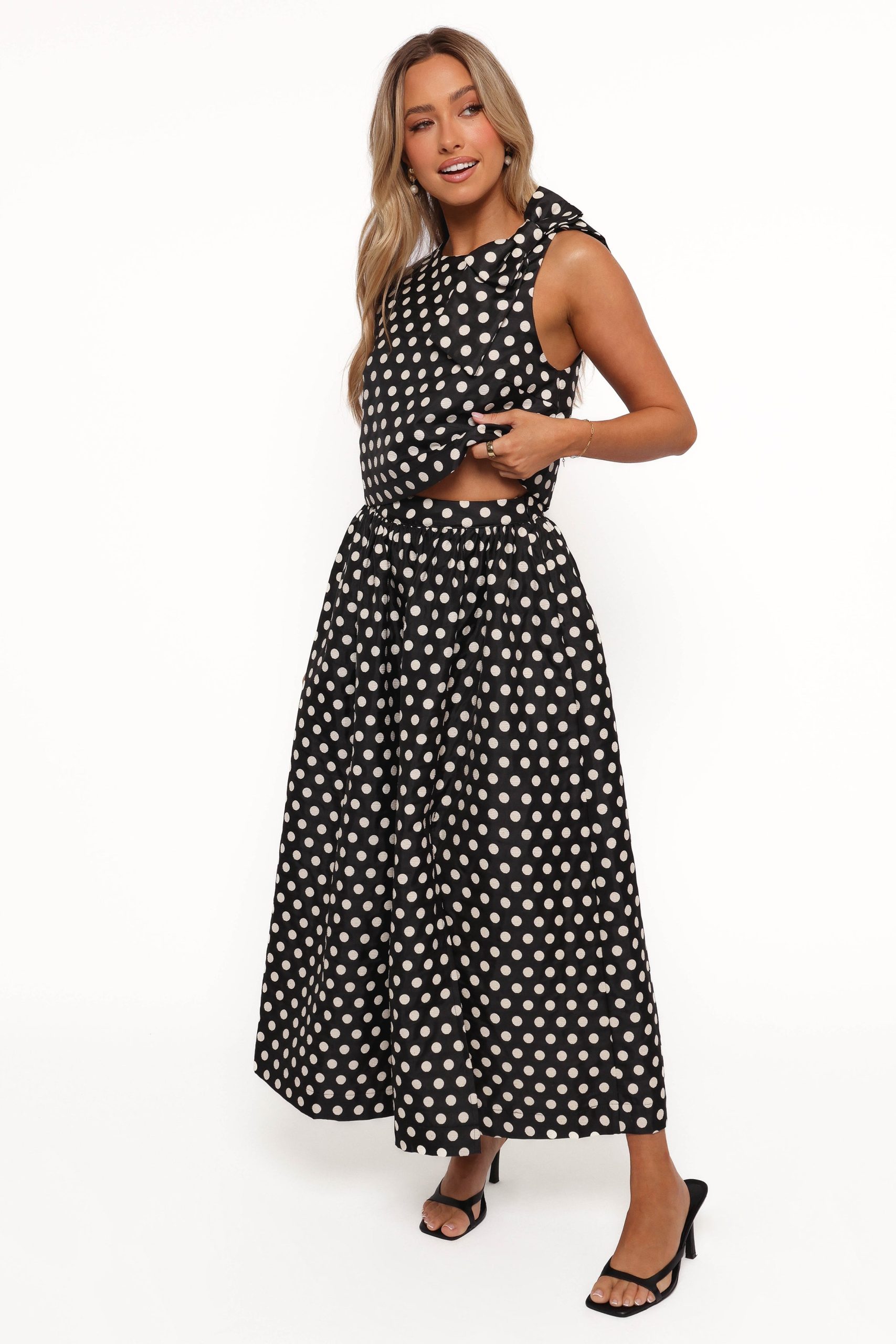 Rhea Two Piece Set - Black - Image 5