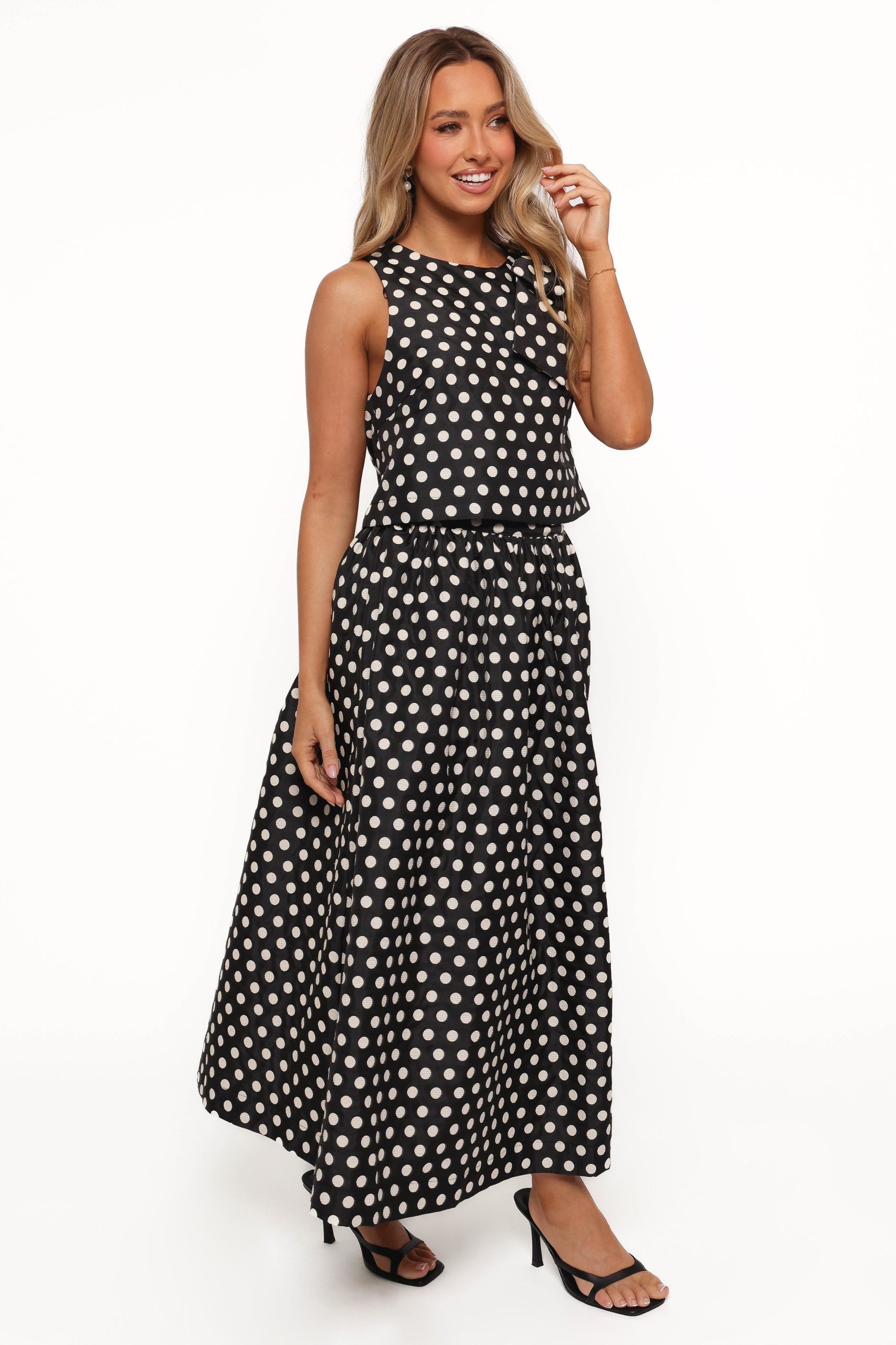 Rhea Two Piece Set - Black - Image 7