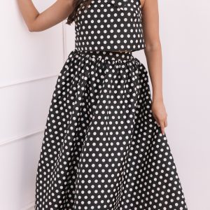 Rhea Two Piece Set - Black