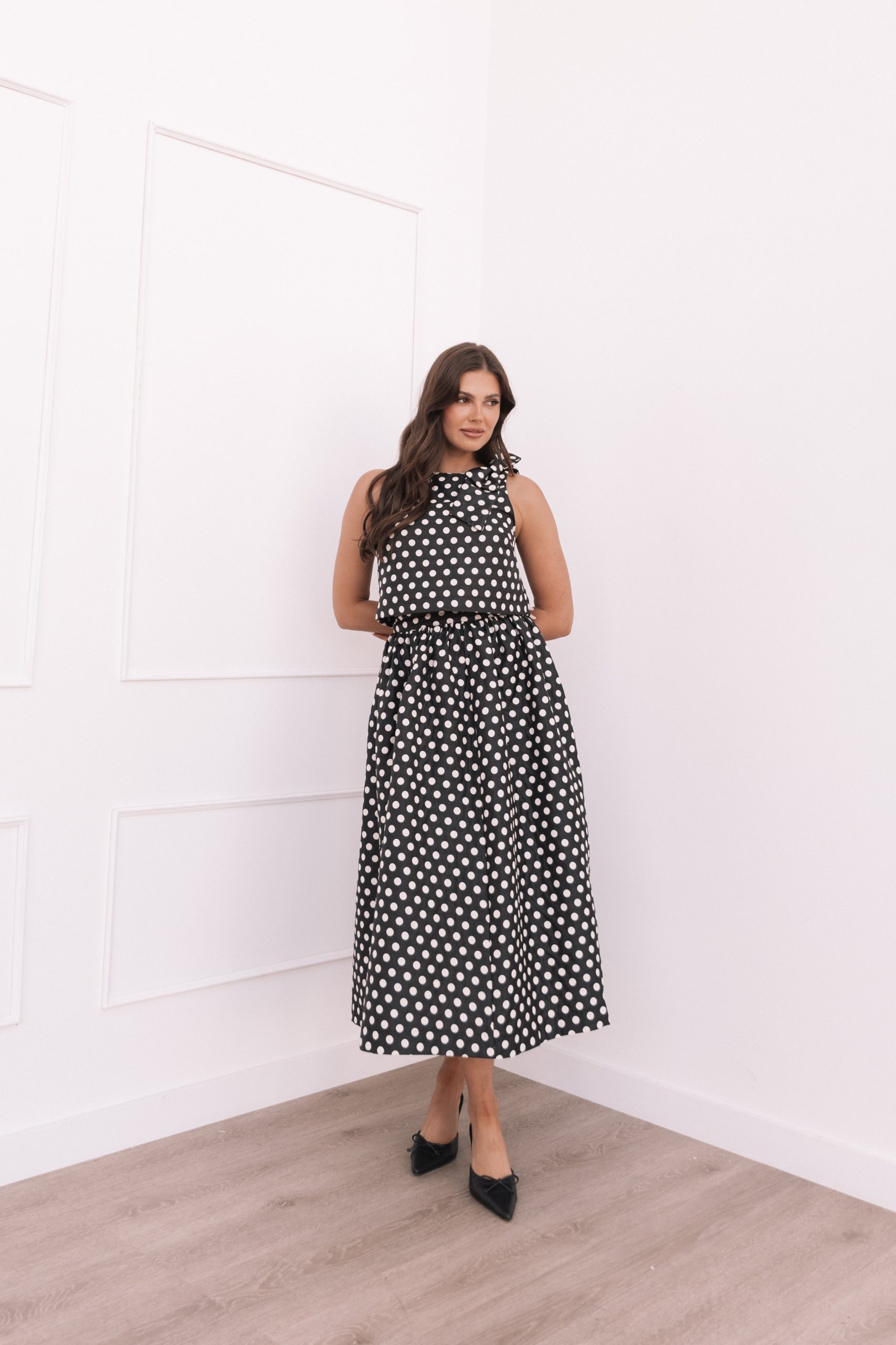Rhea Two Piece Set - Black - Image 2