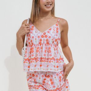 Ruby Short Set - Red