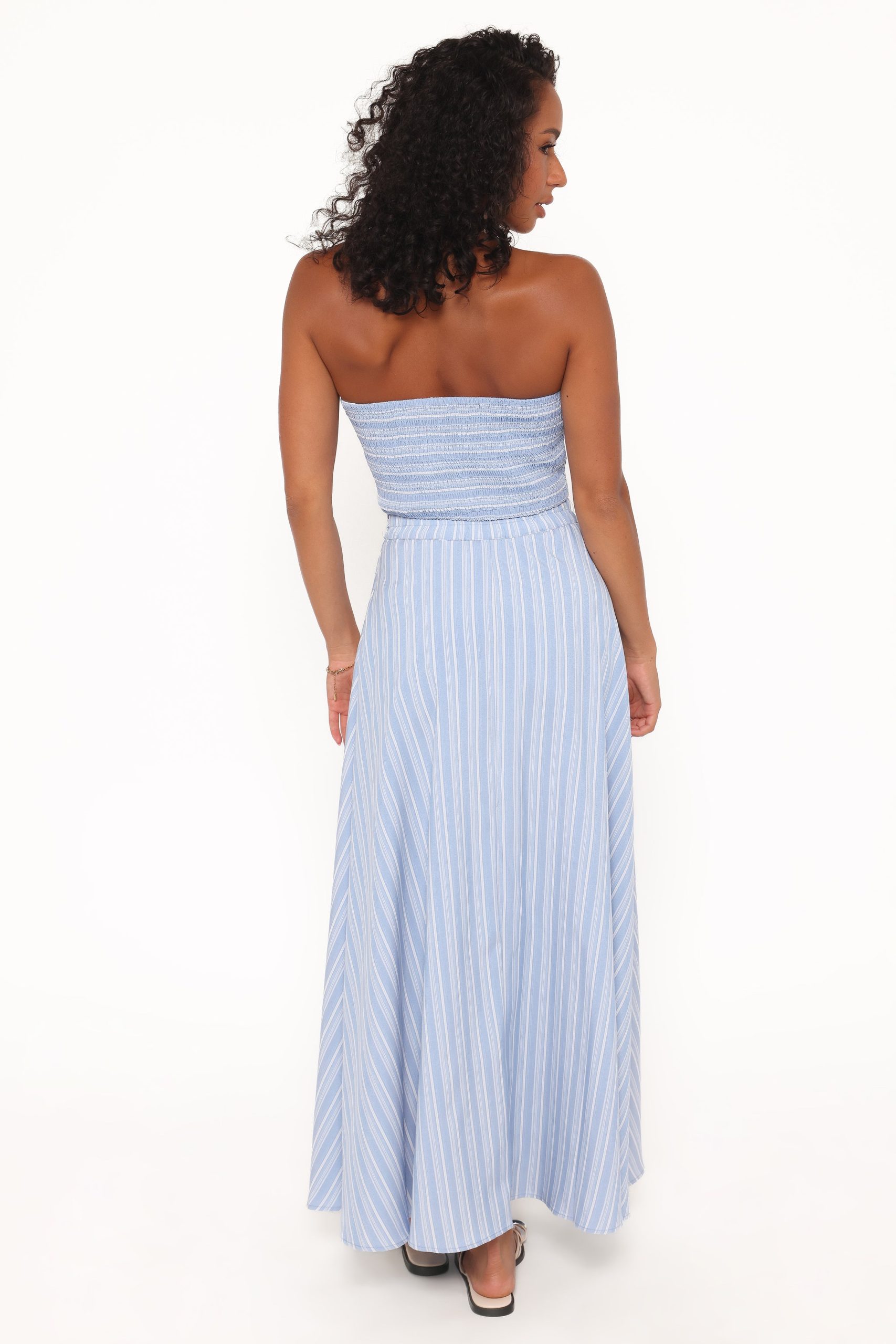 Serafina Two Piece Set - Blue Stripe - Image 4
