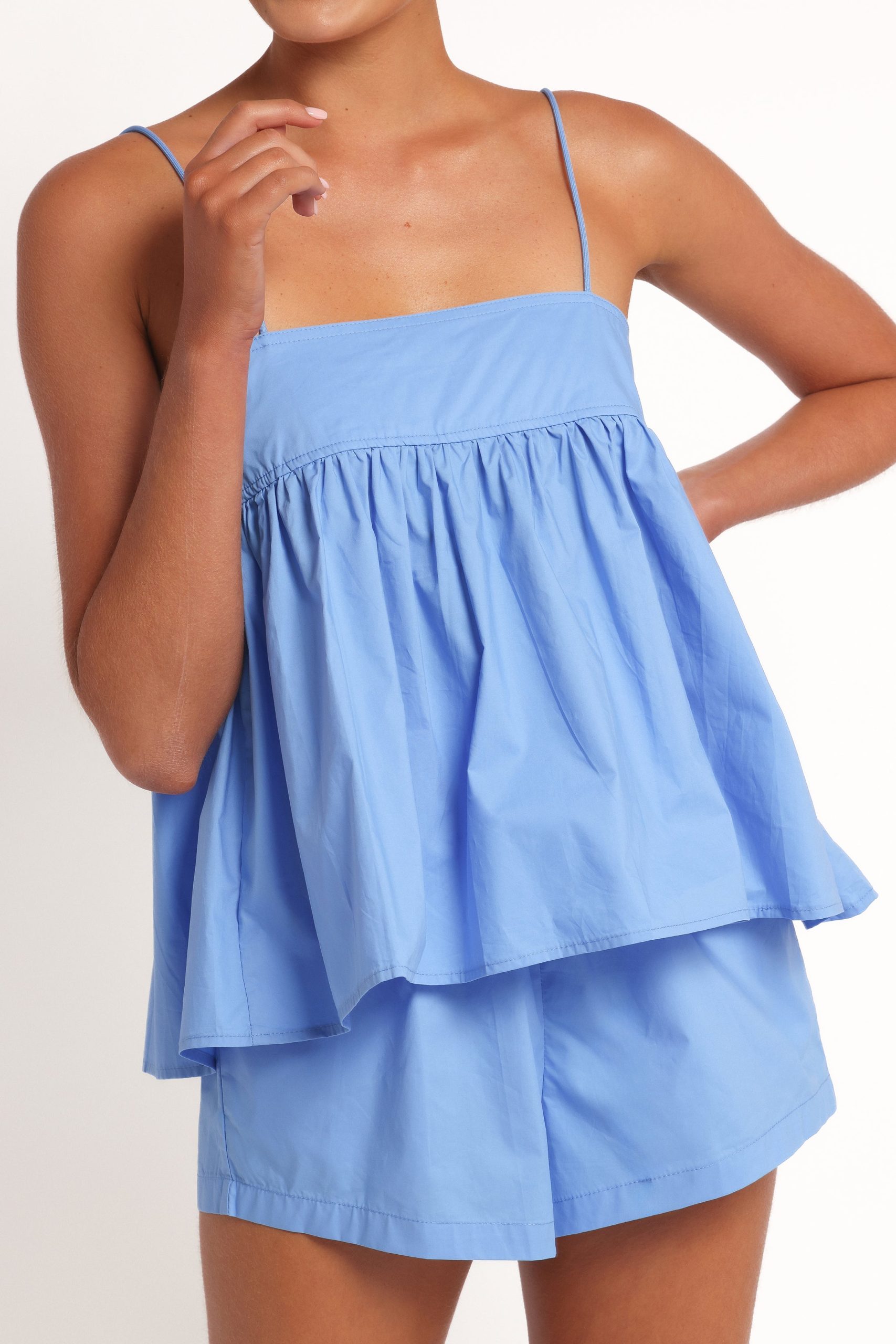 Serina Short Set - Blue - Image 7