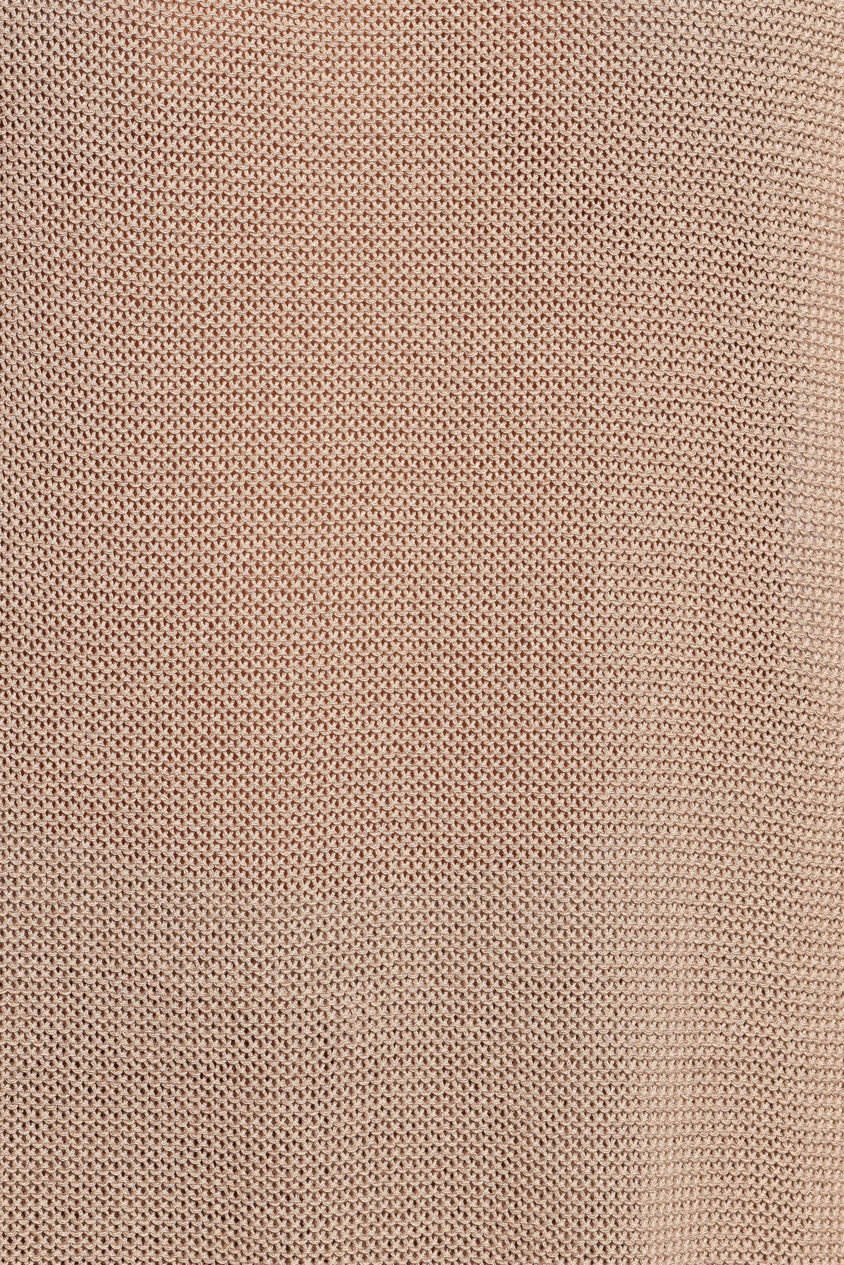 Stassia Knitted Pant Set - Brown - Image 7
