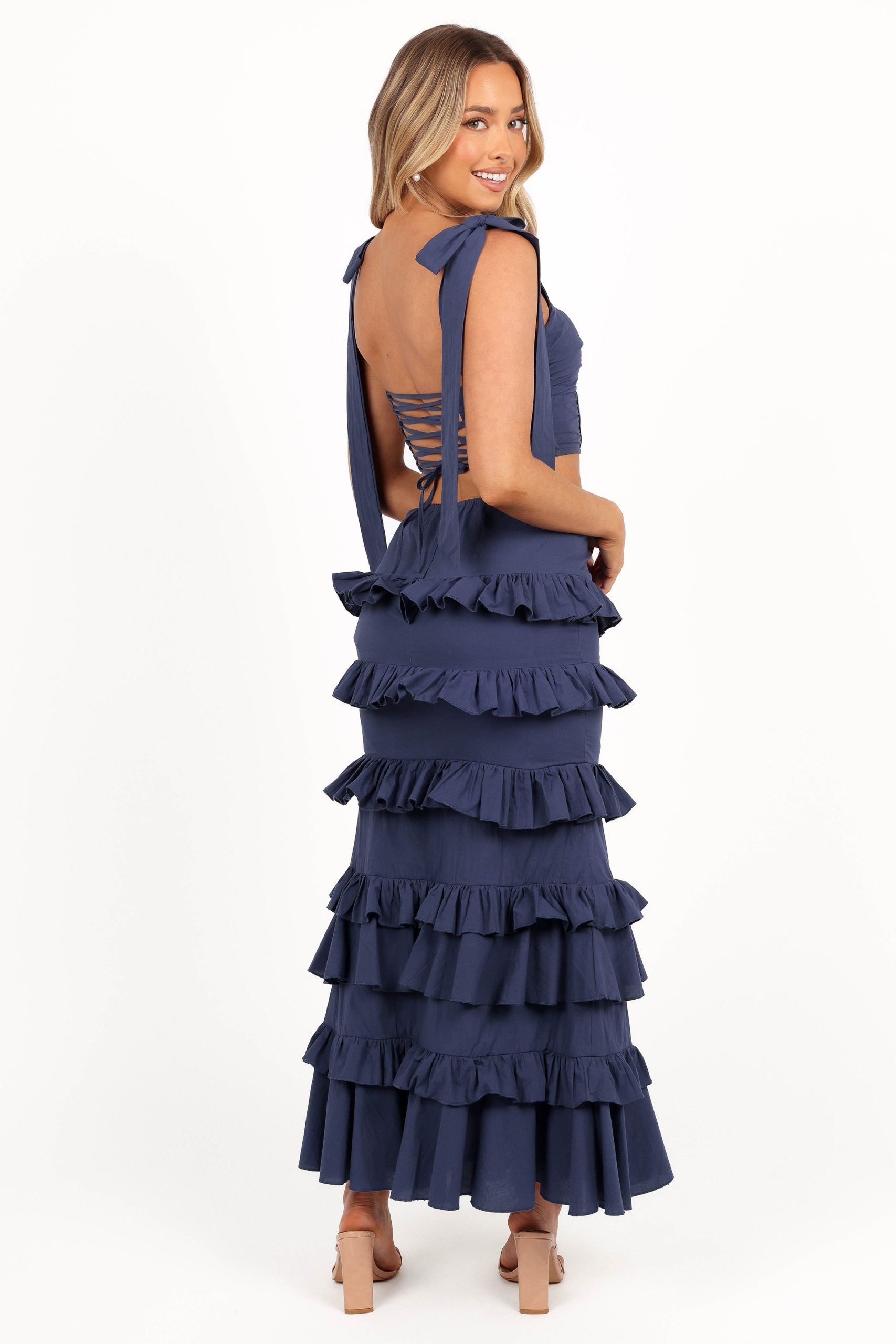 Tia Two Piece Set - Navy - Image 6