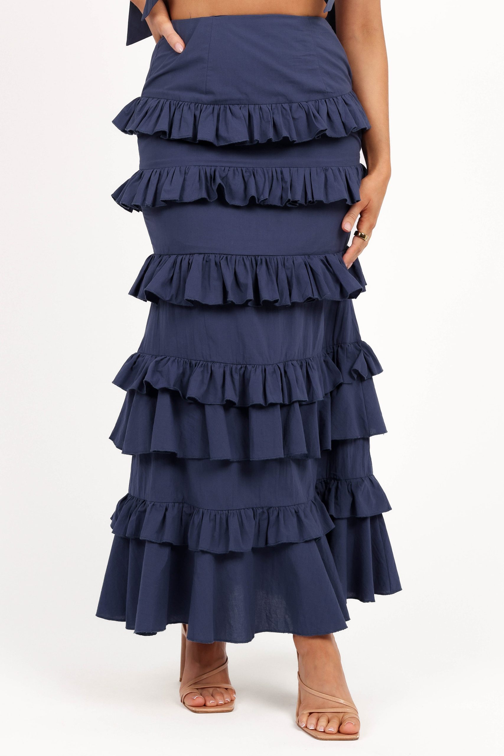Tia Two Piece Set - Navy - Image 9