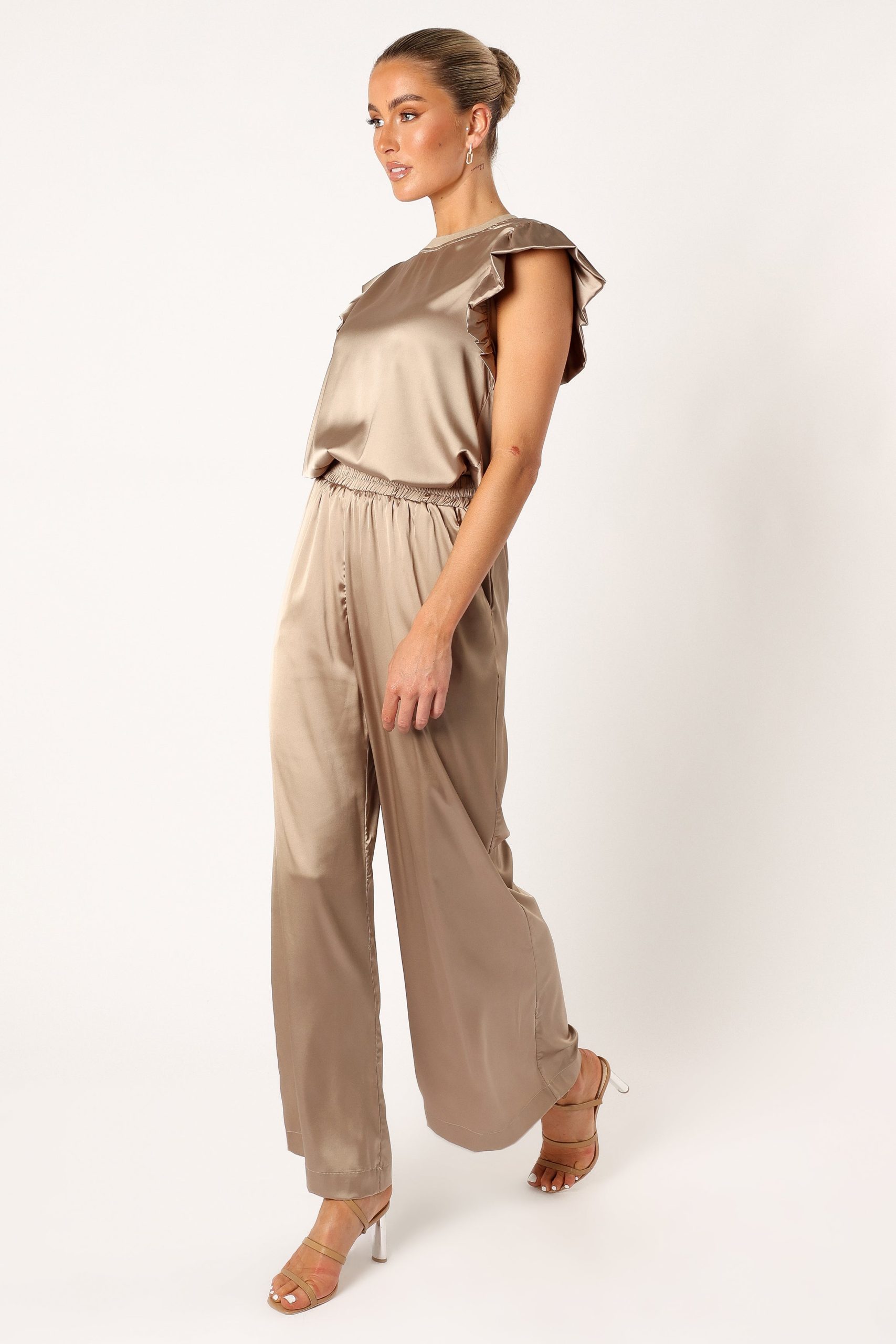Tillie Two Piece Pant Set - Olive - Image 5