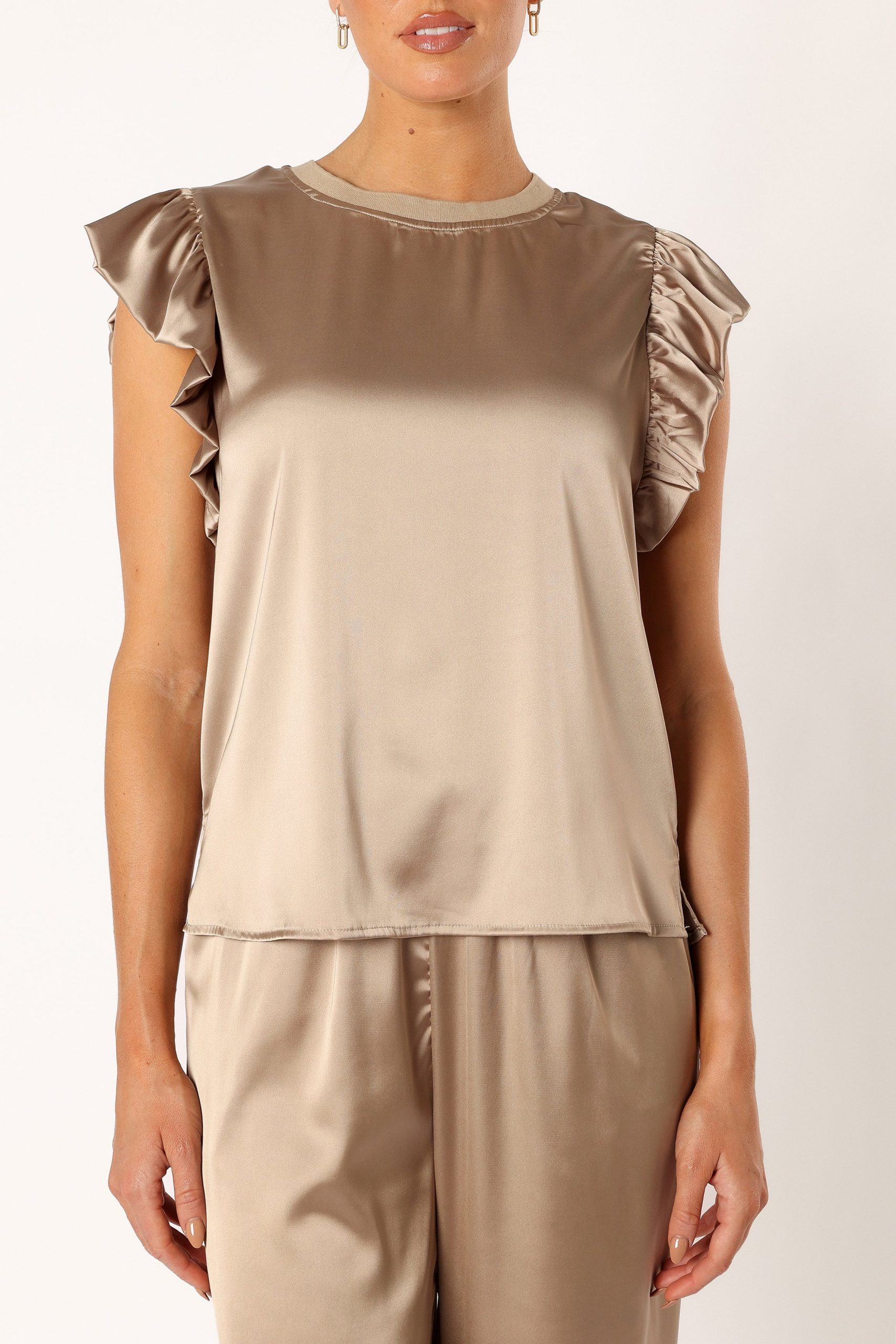 Tillie Two Piece Pant Set - Olive - Image 7
