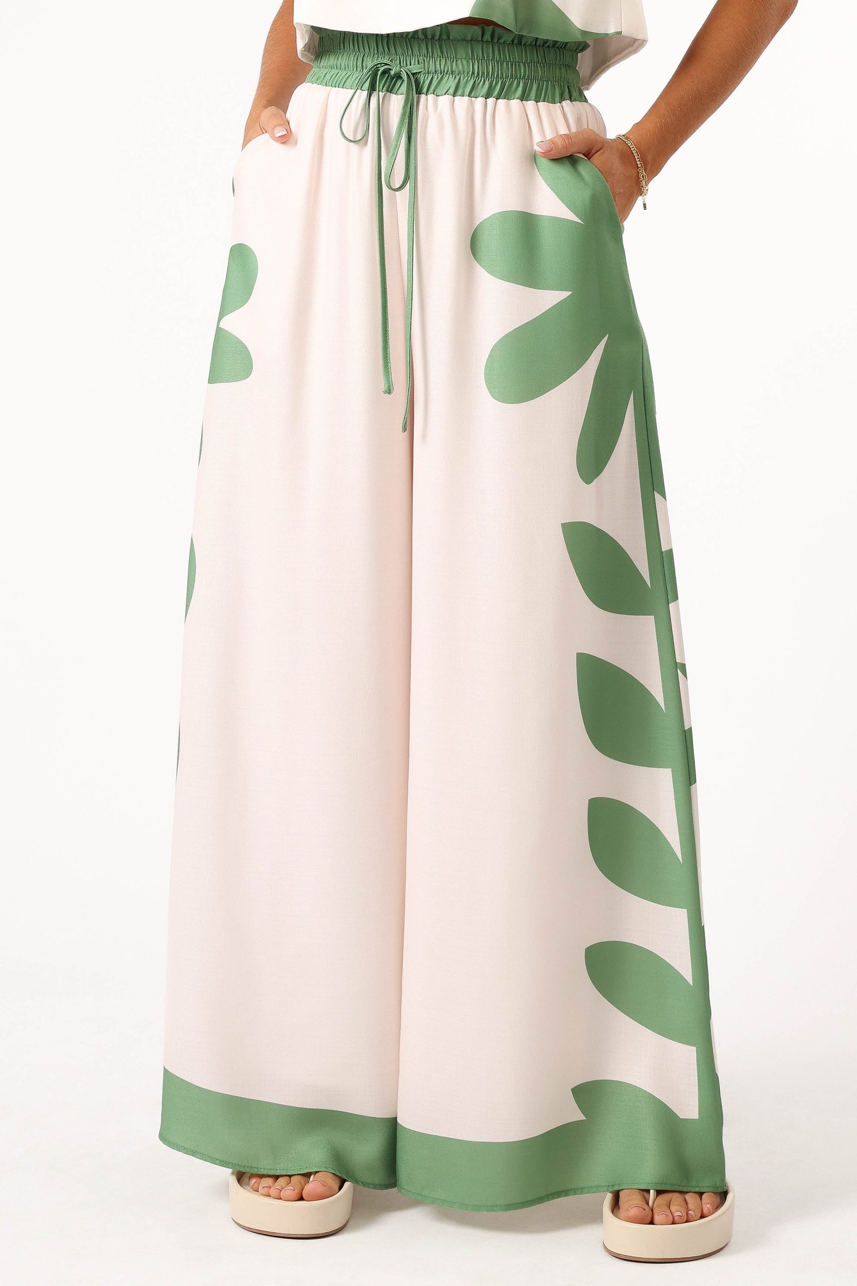 Timothy Pant Set - Beige Green - Image 15