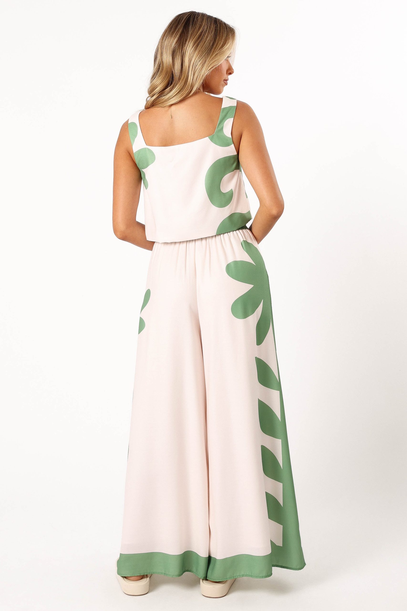 Timothy Pant Set - Beige Green - Image 4
