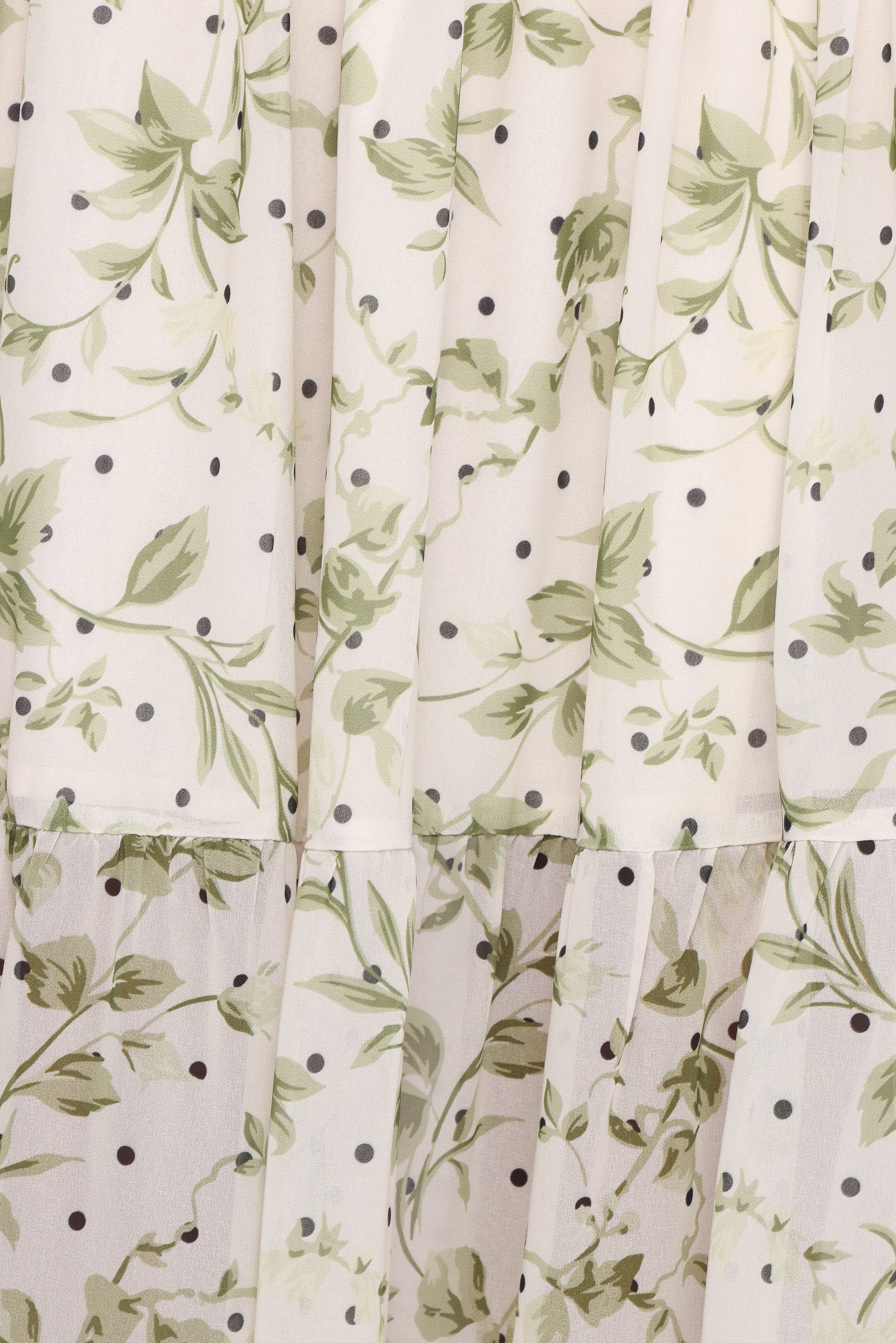 Vanessa Maxi Skirt Set - Green Leaf - Image 7