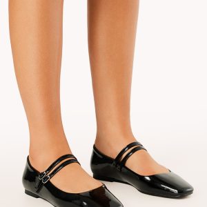 Finnegan Flats - Black Patent