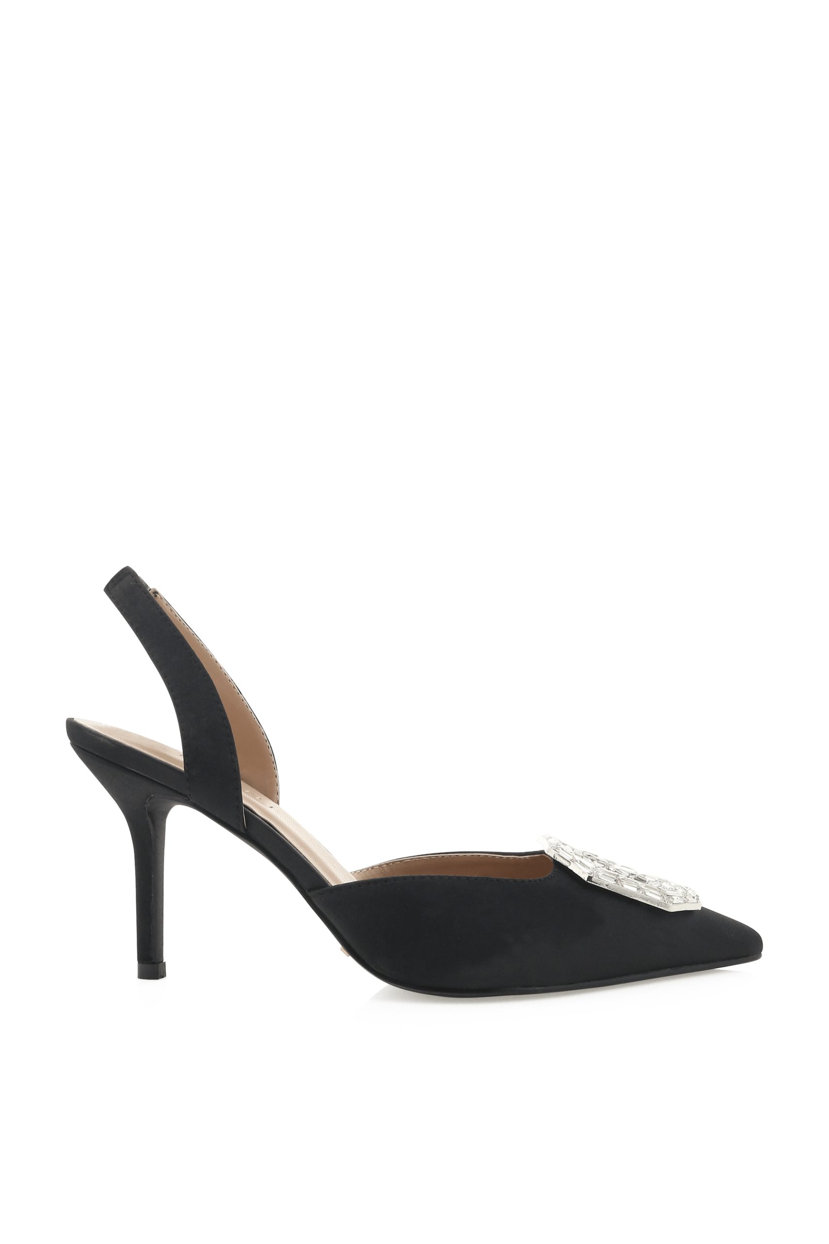 Katie Slingback Heel - Black - Image 3