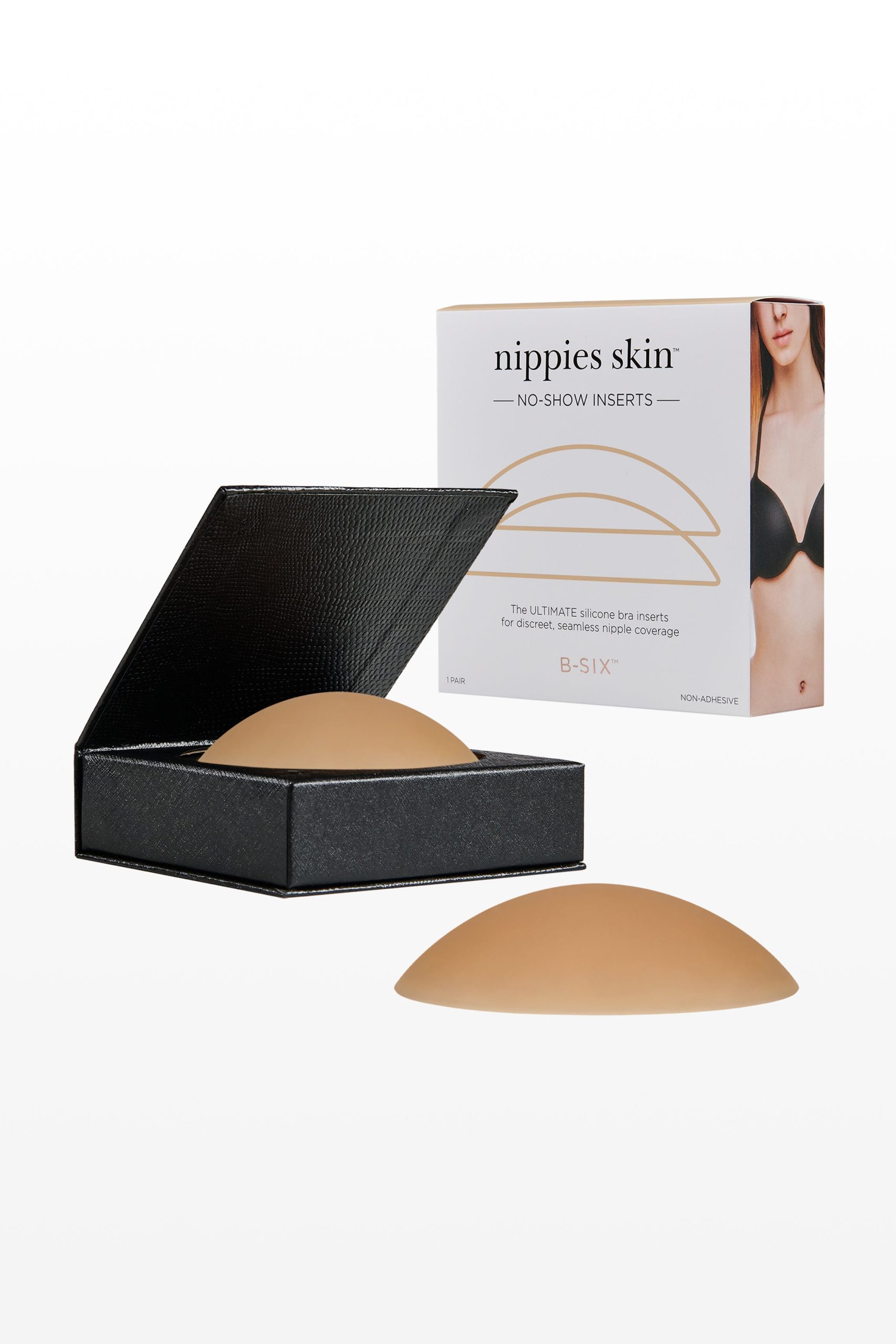 Nippies Non-Adhesive No-Show Inserts - Caramel - Image 2