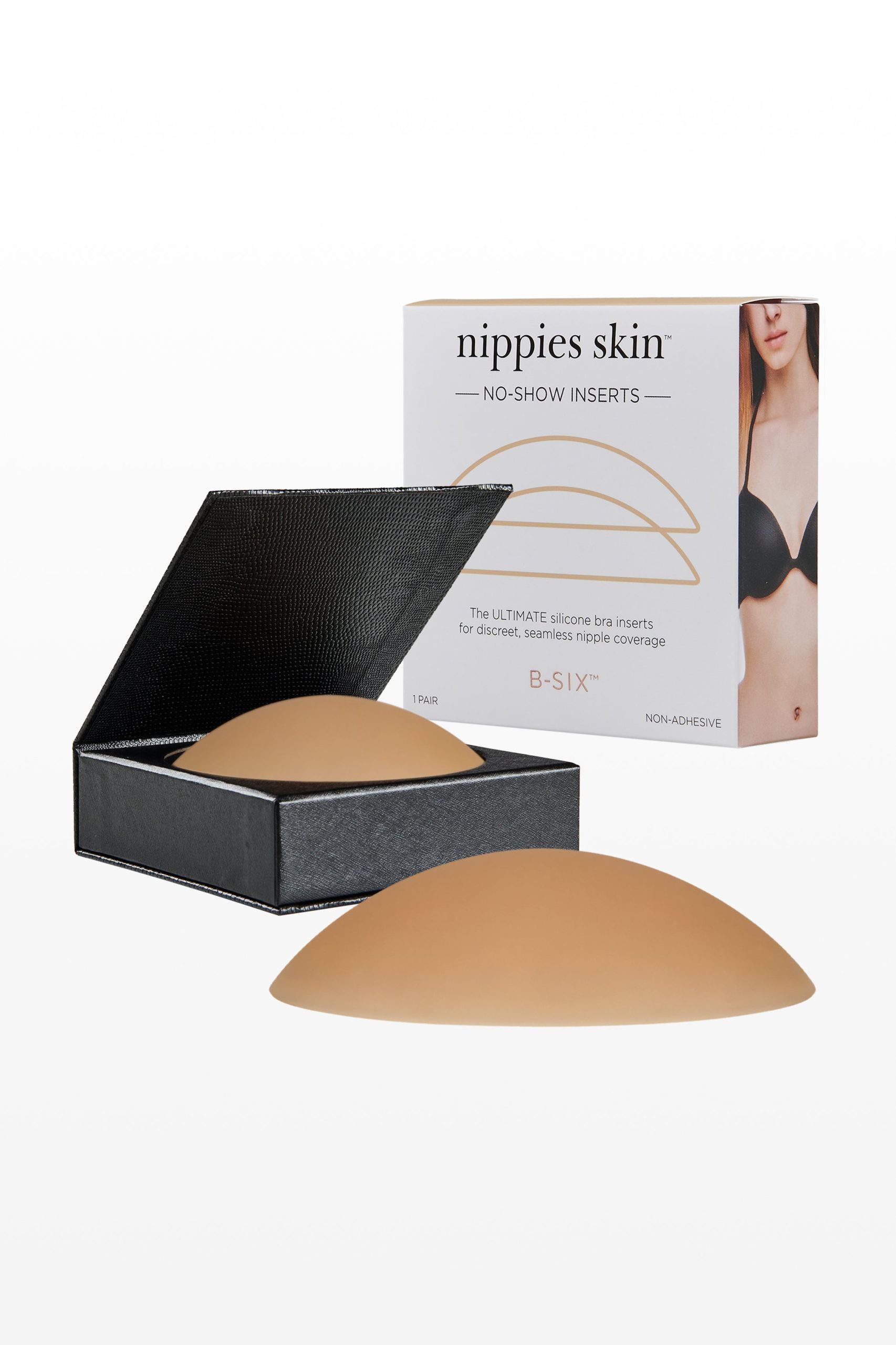 Nippies Non-Adhesive No-Show Inserts - Caramel - Image 4