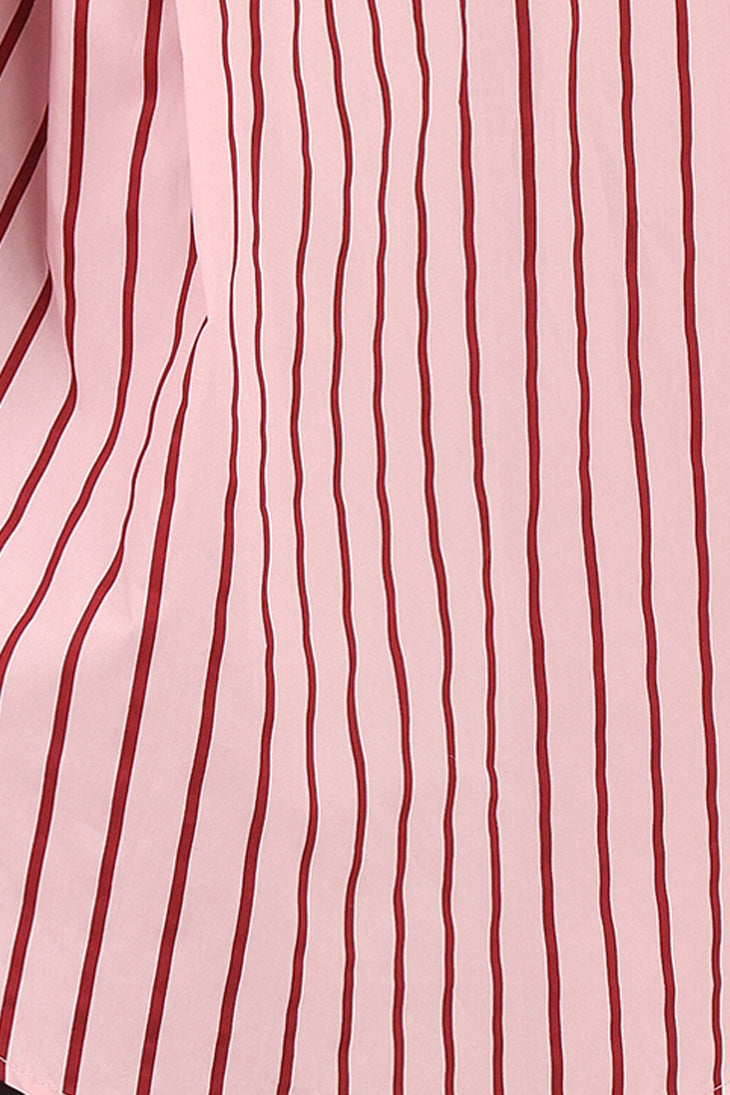 Adam Stripe Shirt - Pink - Image 6