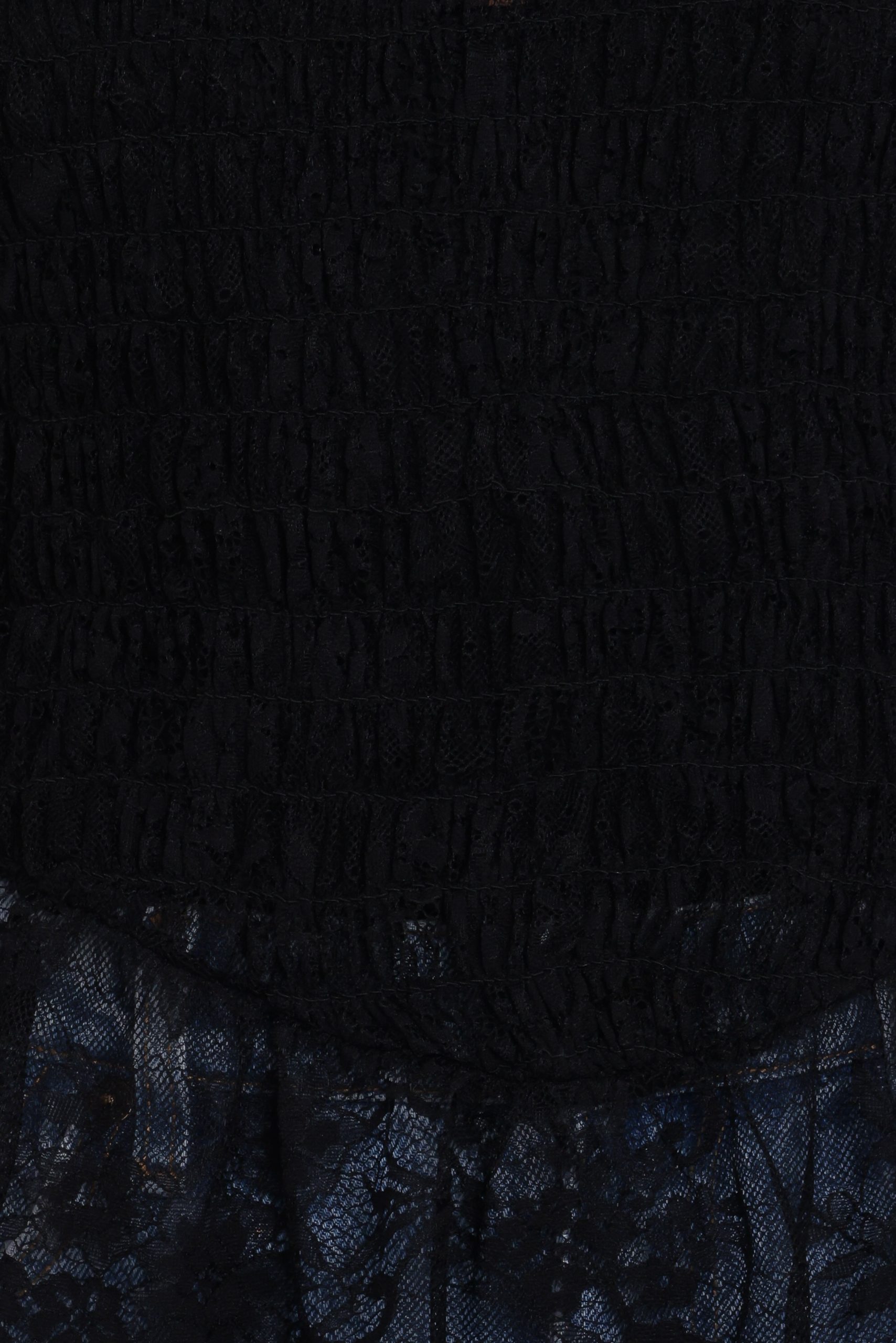 Adeline Peplum Top - Black - Image 7