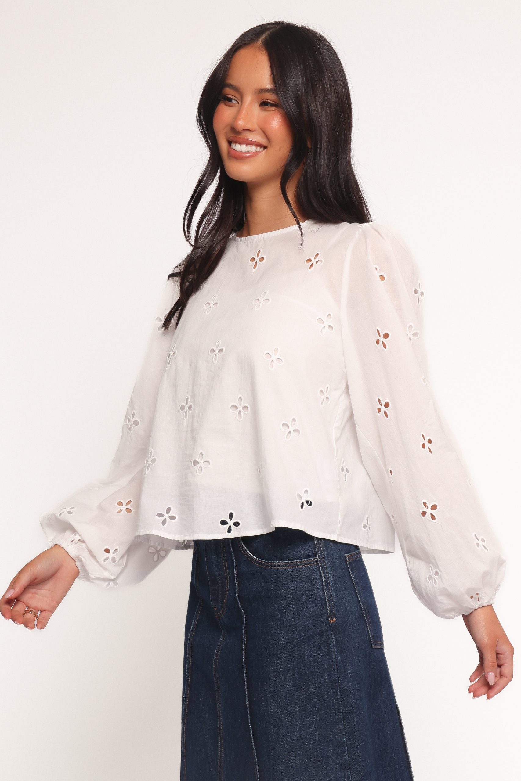 Aggie Blouse - White - Image 3