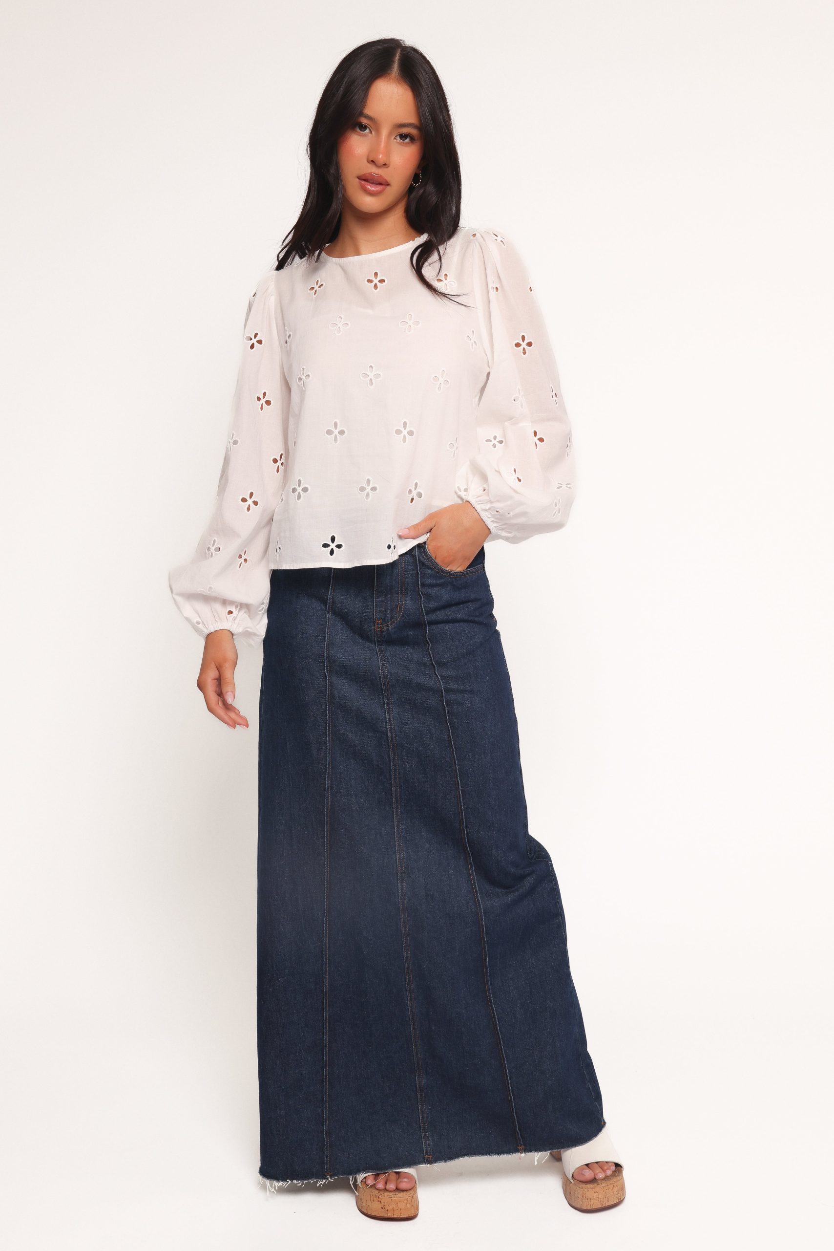Aggie Blouse - White - Image 2