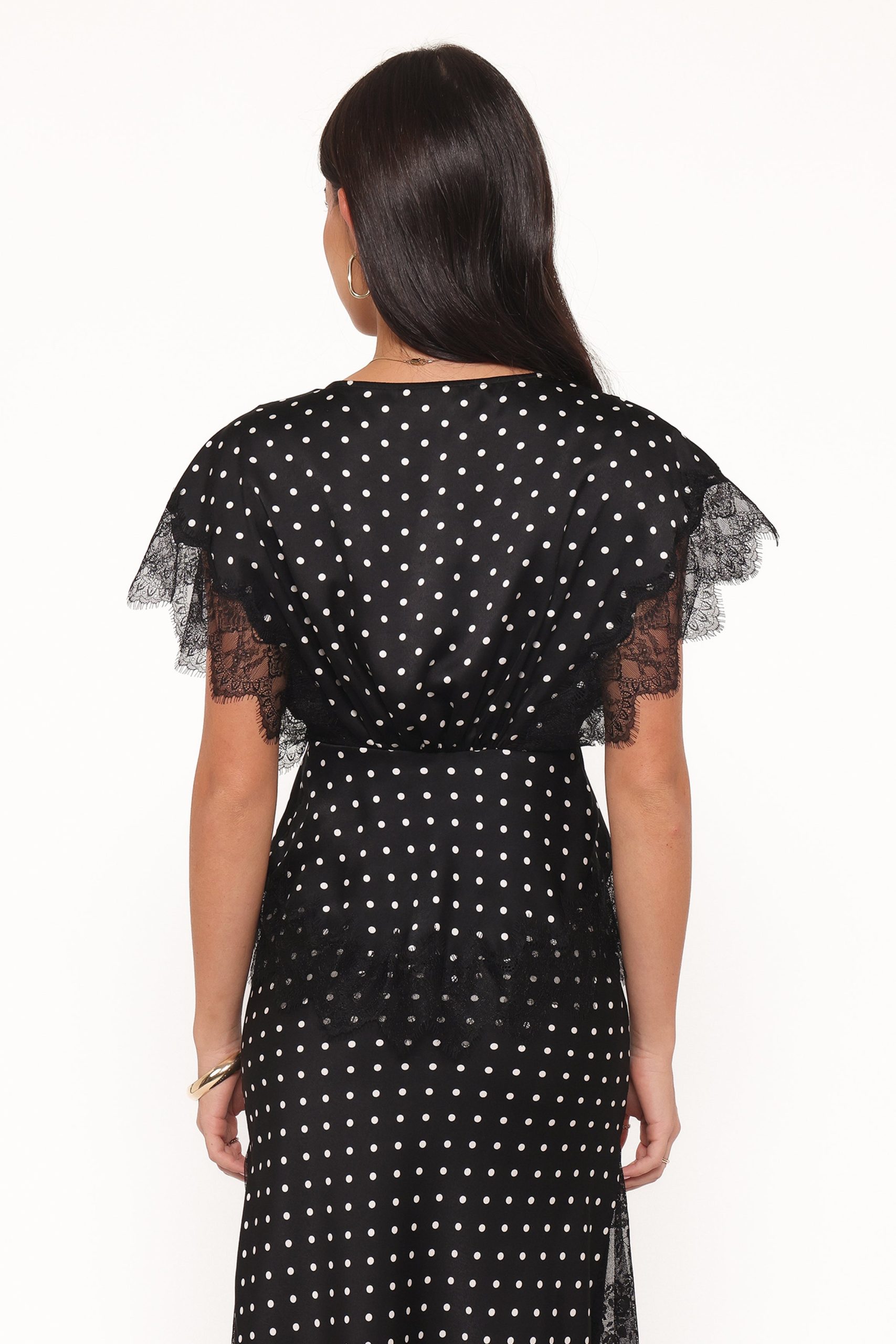 Ailbhe Top - Black Polka Dot - Image 5