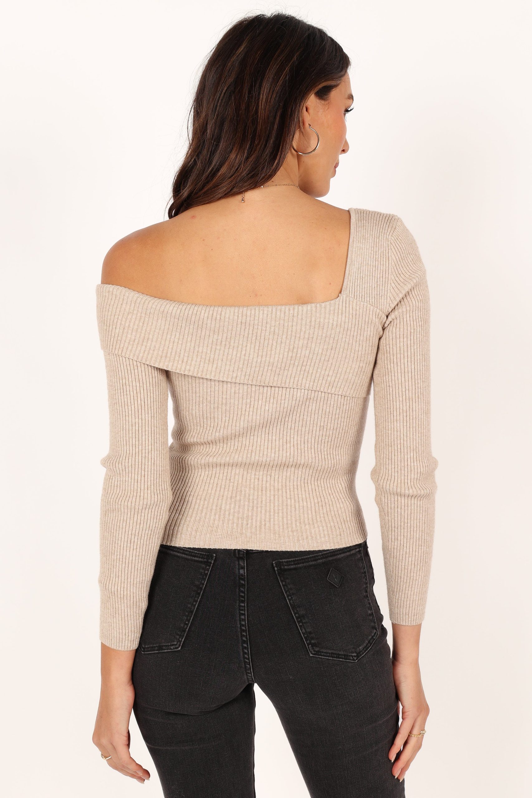 Aleena Knit Top - Oatmeal - Image 7