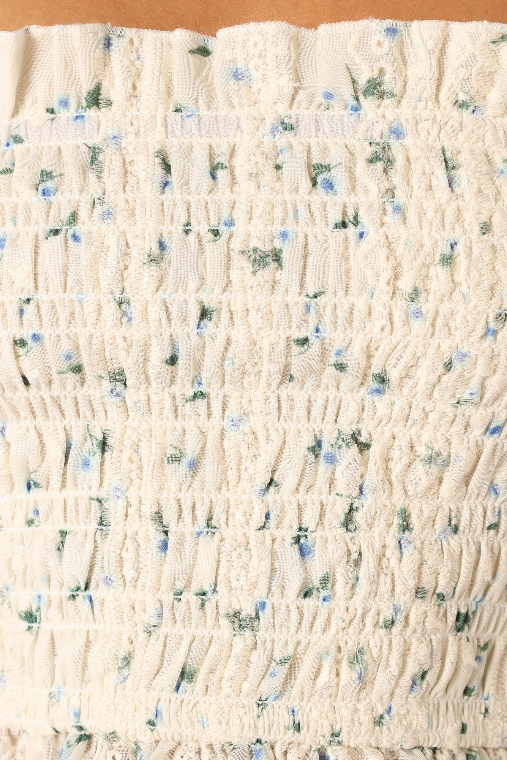 Amberlyn Sleeveless Top - Blue Floral - Image 7
