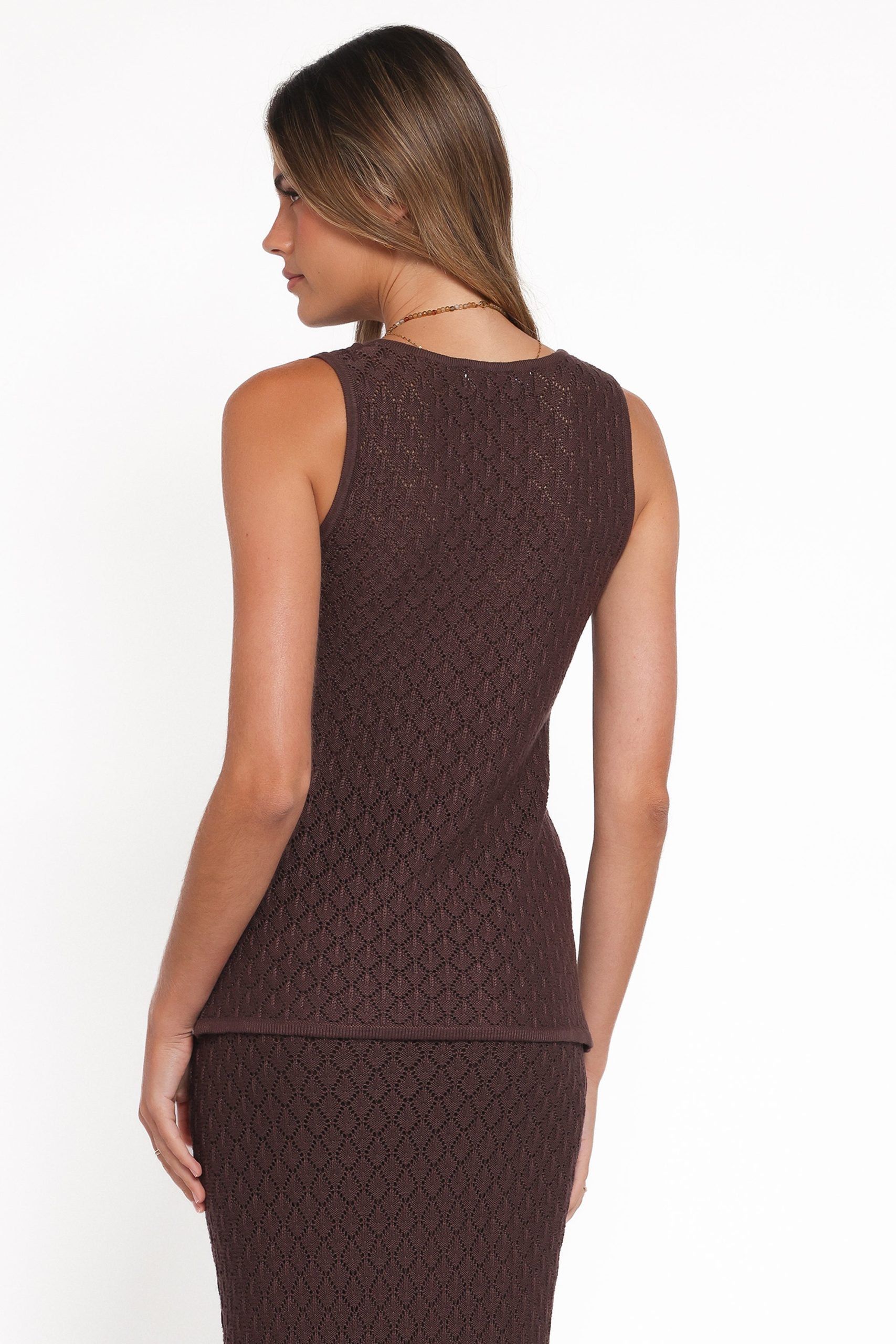 Asplie Knit Top - Espresso - Image 5