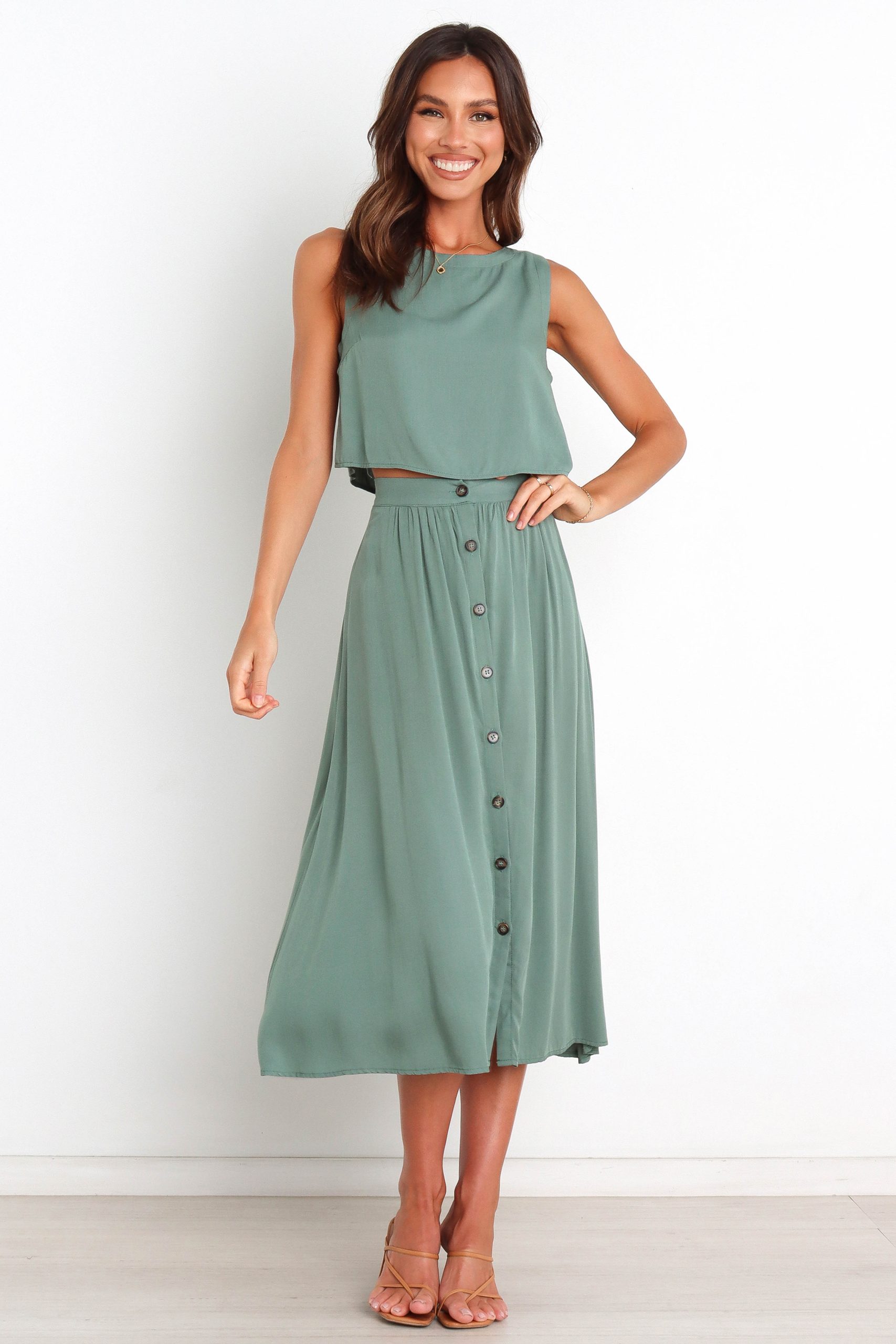 Ava Top - Green - Image 2