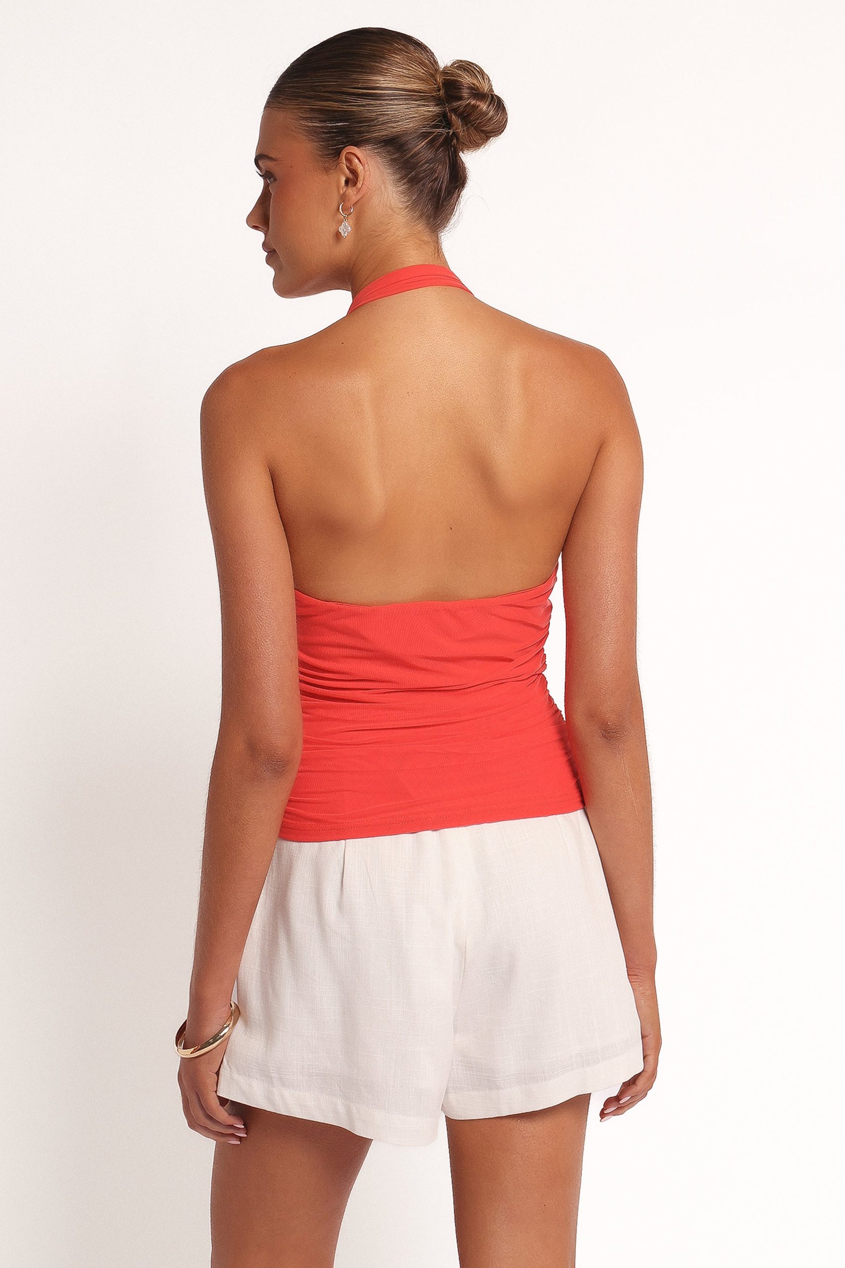 Boston Halter Top - Coral - Image 5